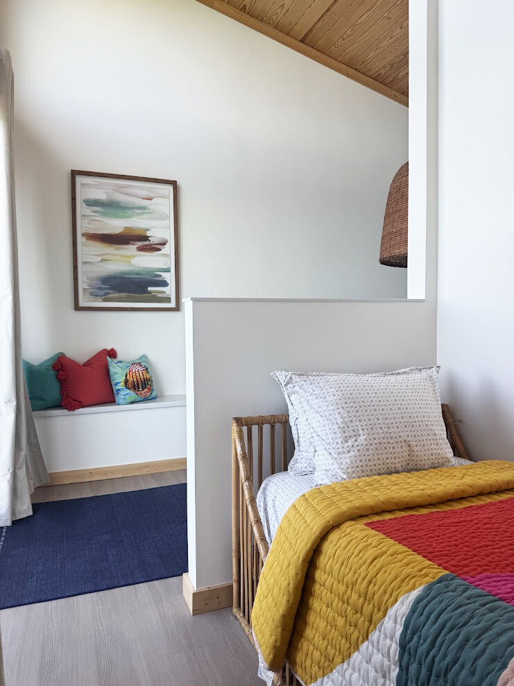 Sweet Bahama Blue Twin Bed