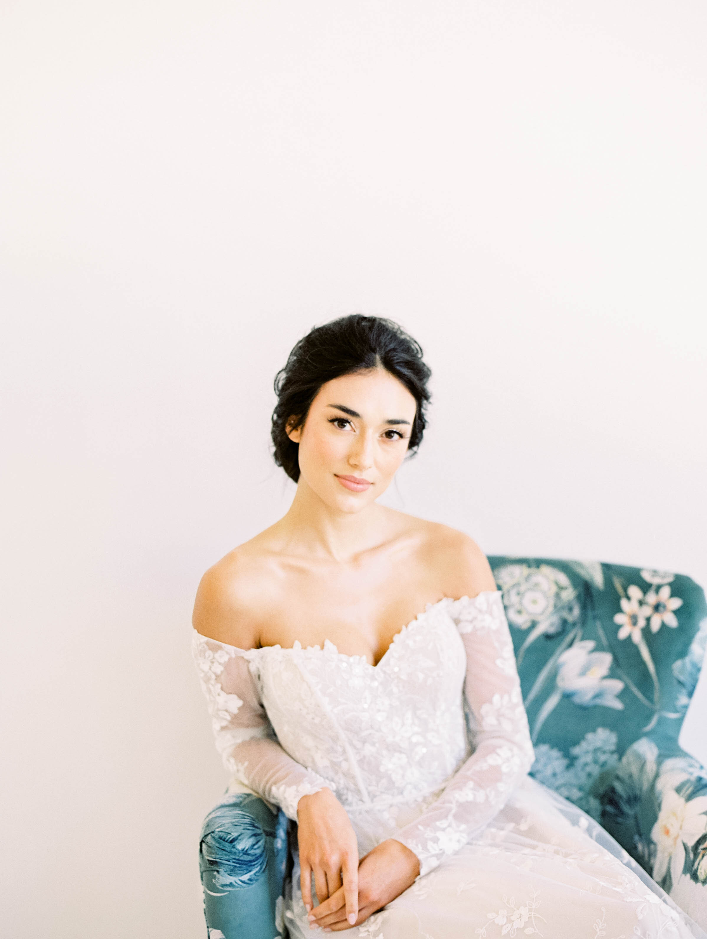 beautiful bride hair and makeup by Birdy Beauty