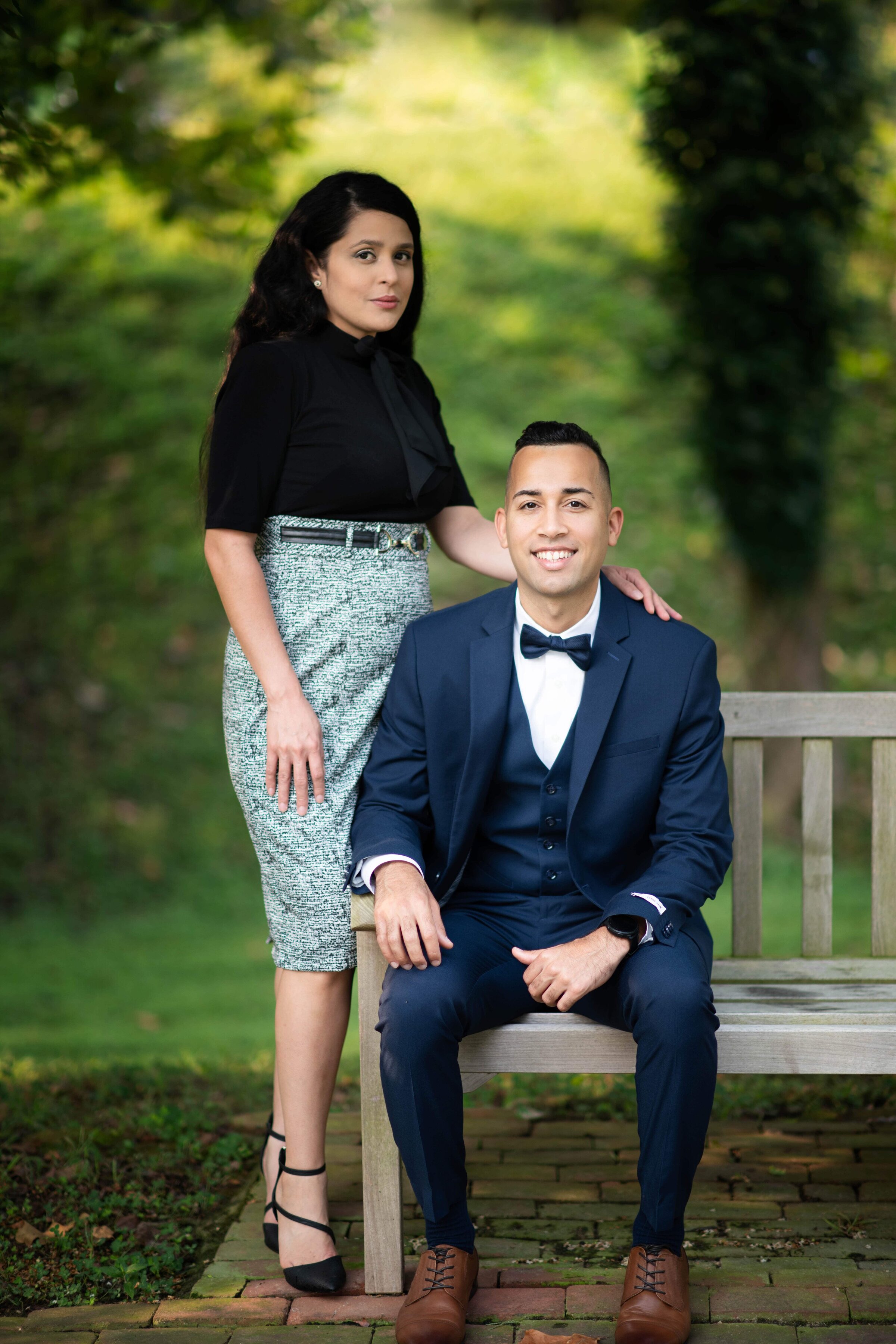 Outdoor professional headshot with natural light in Colonial Williamsburg VA – authentic and approachable branding photo