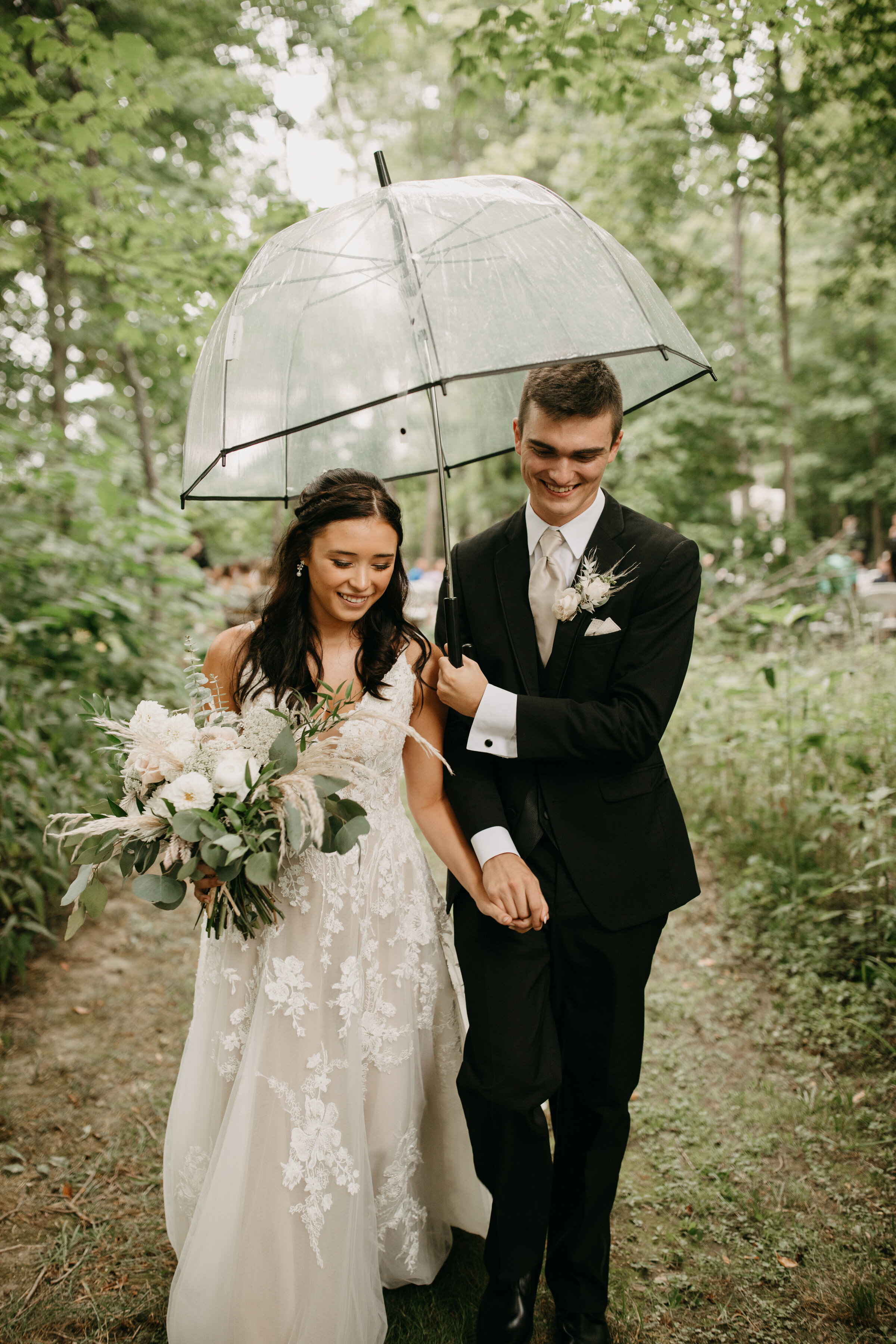 wedding day rain