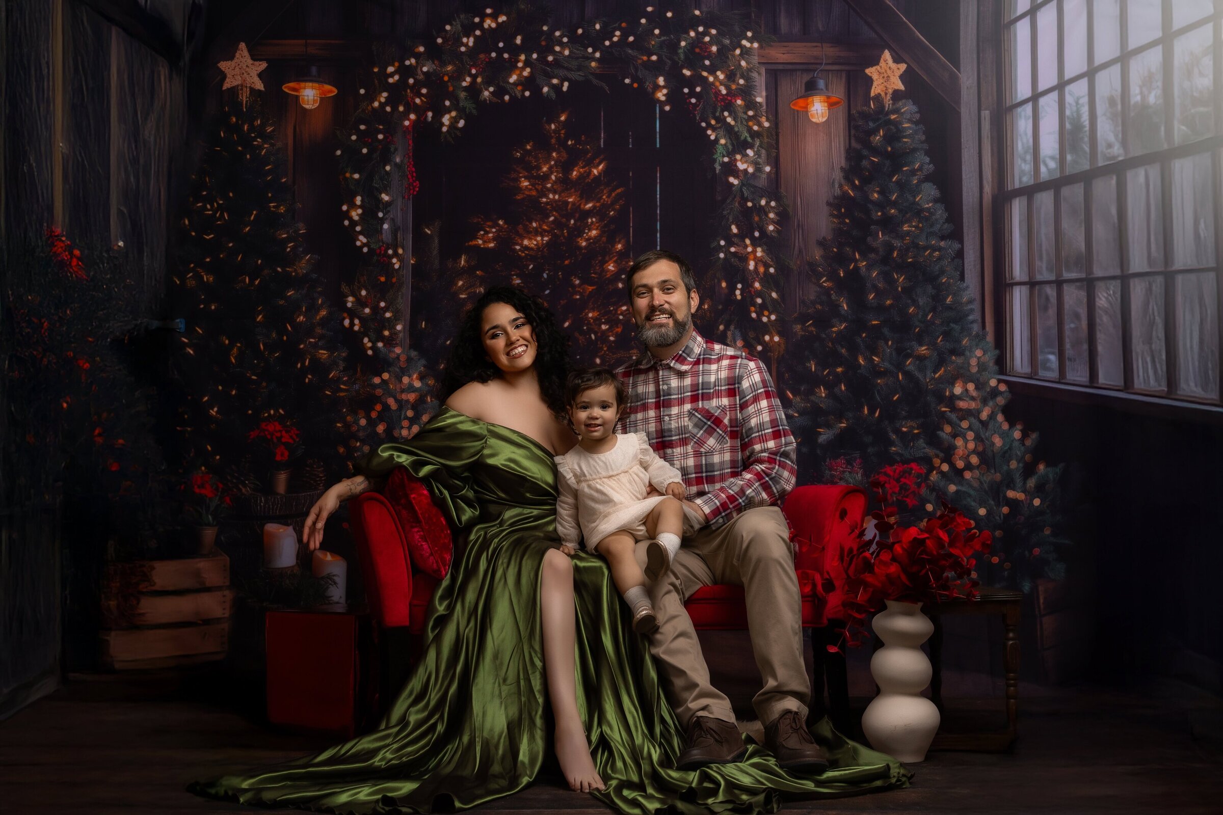 Christmas Holiday Mini Session Photographer Snohomish Redmond Sammamish