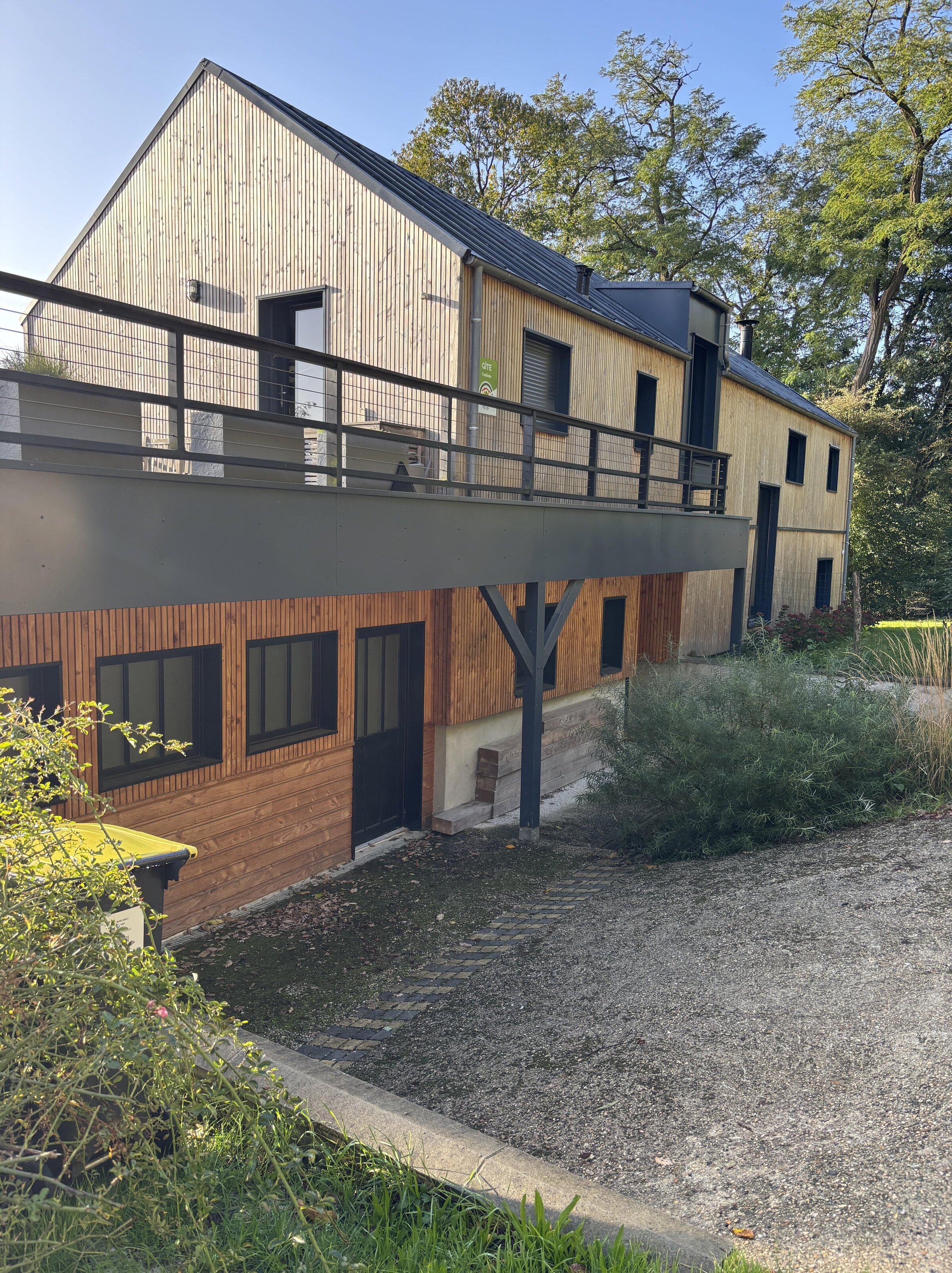 Domaine accueillant les participants de la retraite de sonothérapie