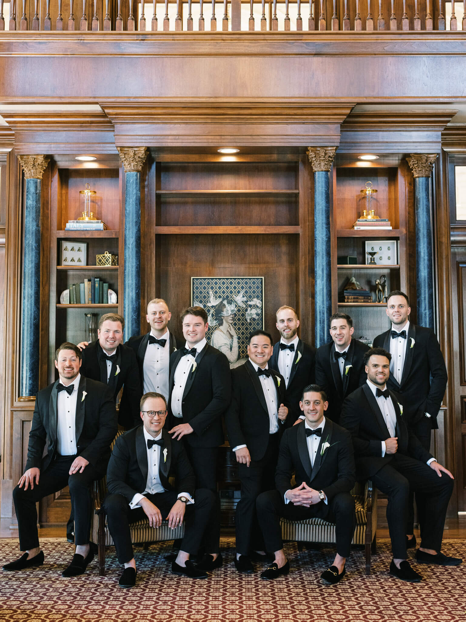 Groomsman-group-portrait-at-the-Olana-wedding-venue-in-Dallas