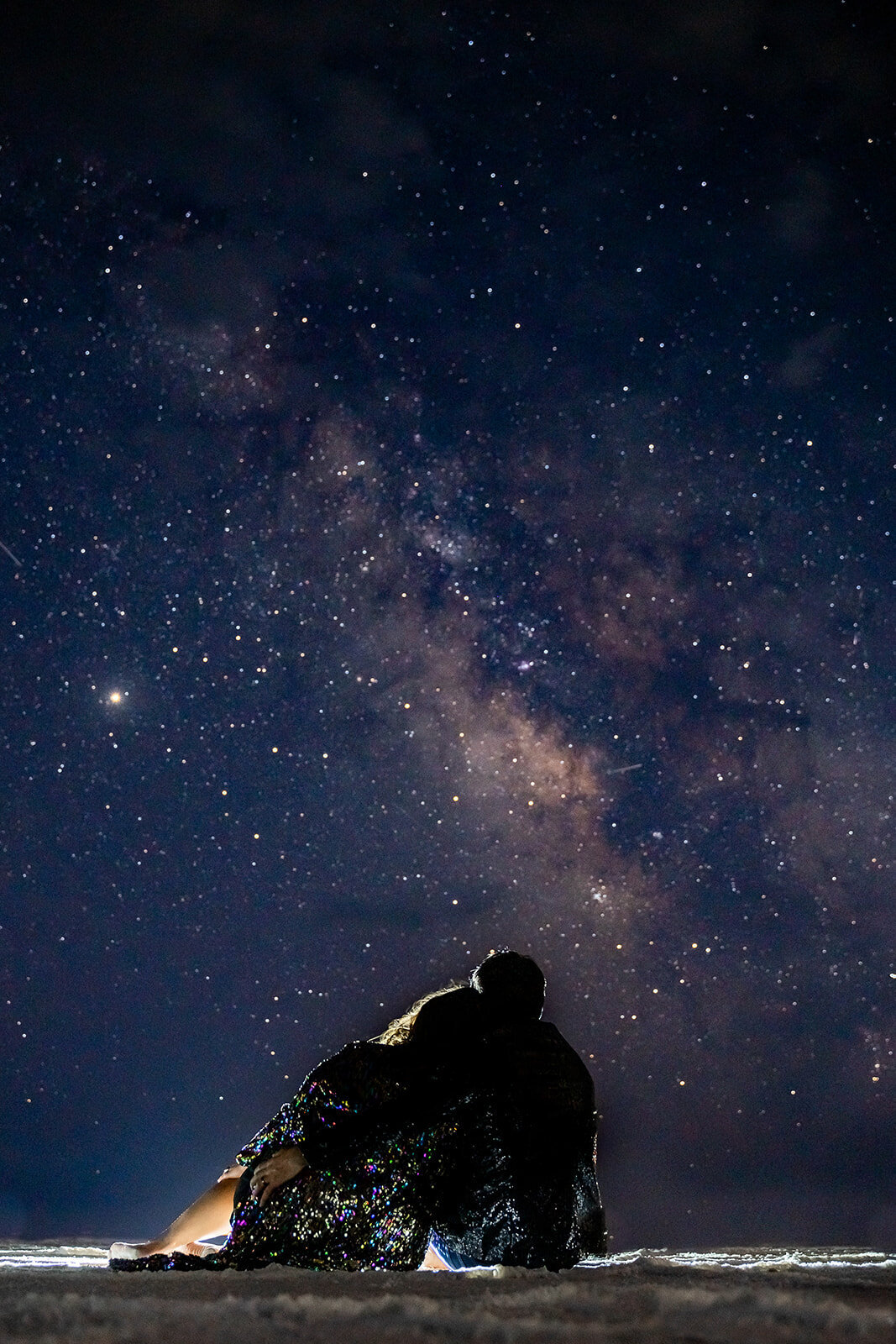 Utah Elopement Photographer - Couple with stars at the salt flats elopement-00925-2_websize