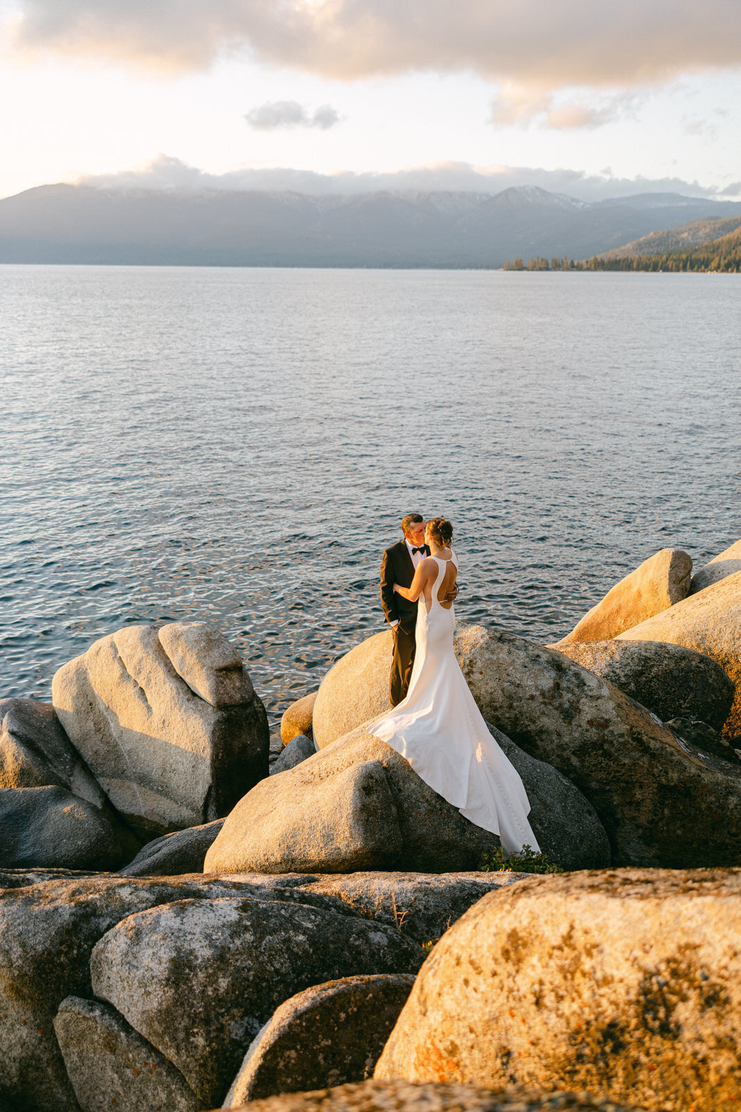 Scott Sikora Photography Lindsay + BJ  Highlights Thunderbird Lodge Lake Tahoe Wedding Florals by Golden Fields-7060