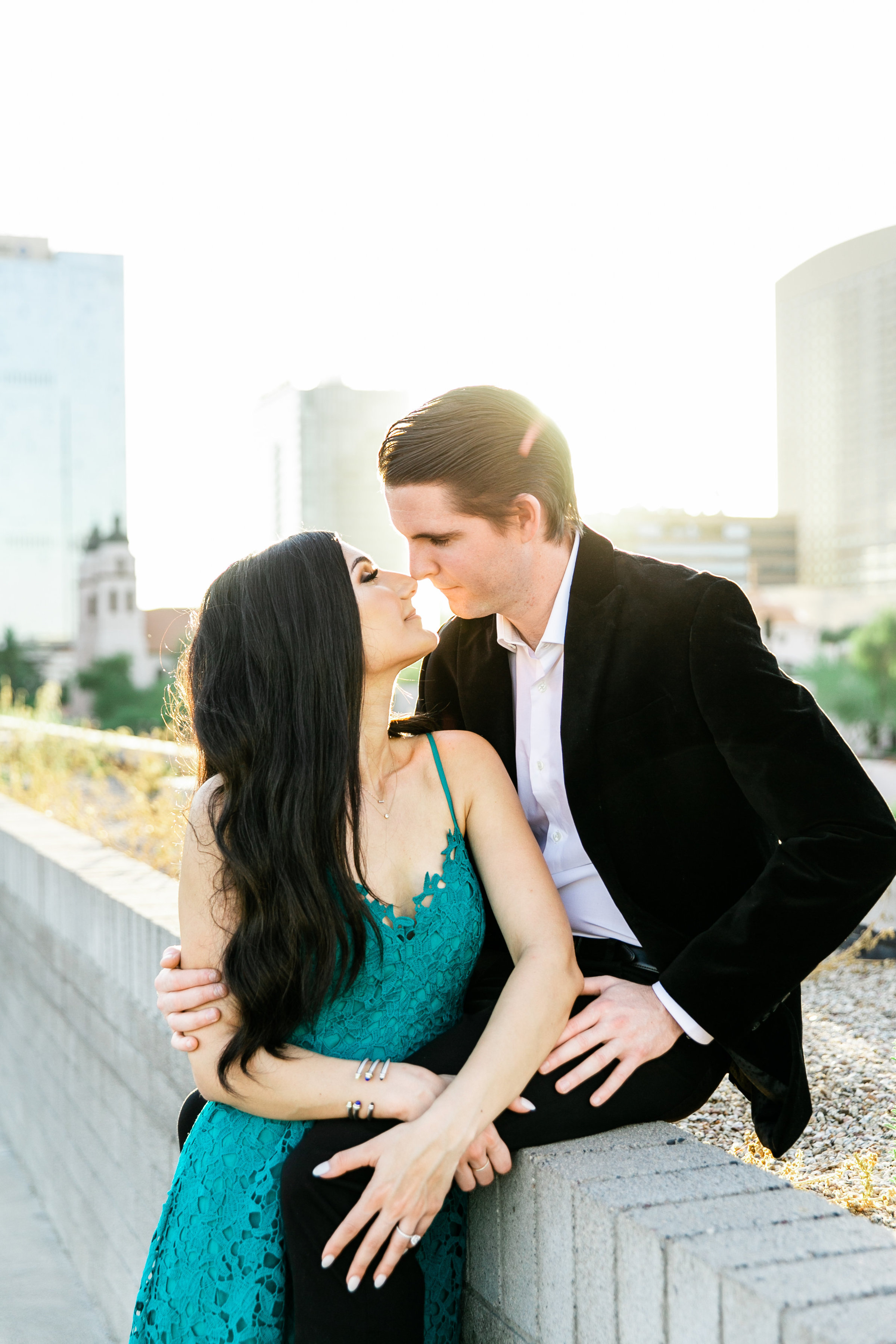 Karlie Colleen Photography - Arizona Engagement City Shoot - Kim & Tim-229