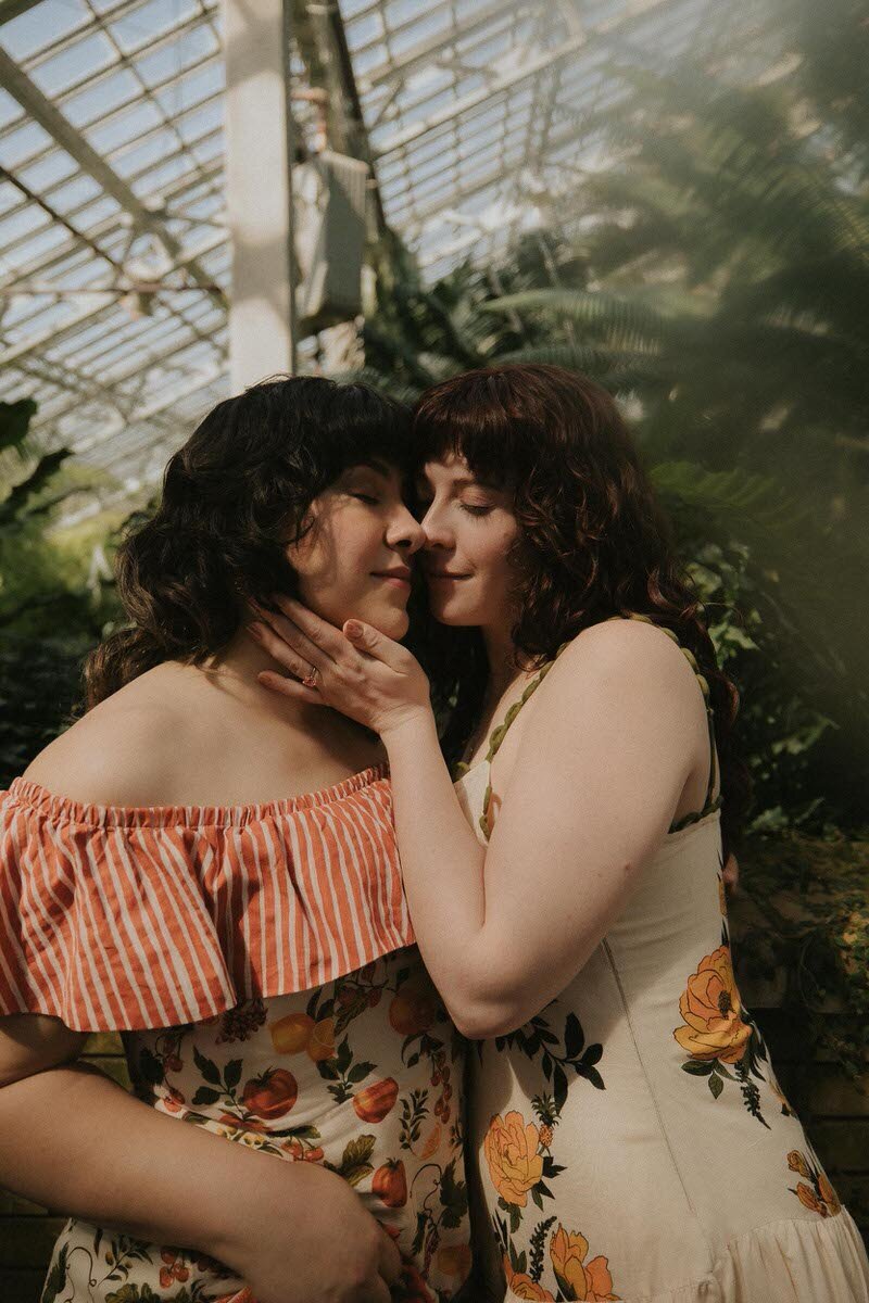 wlw-engagement-lesbian-love-garden-greenhouse-LGBTQ-gay-wedding-engaged-saphic-romantic-illinois-rachael-marie-104
