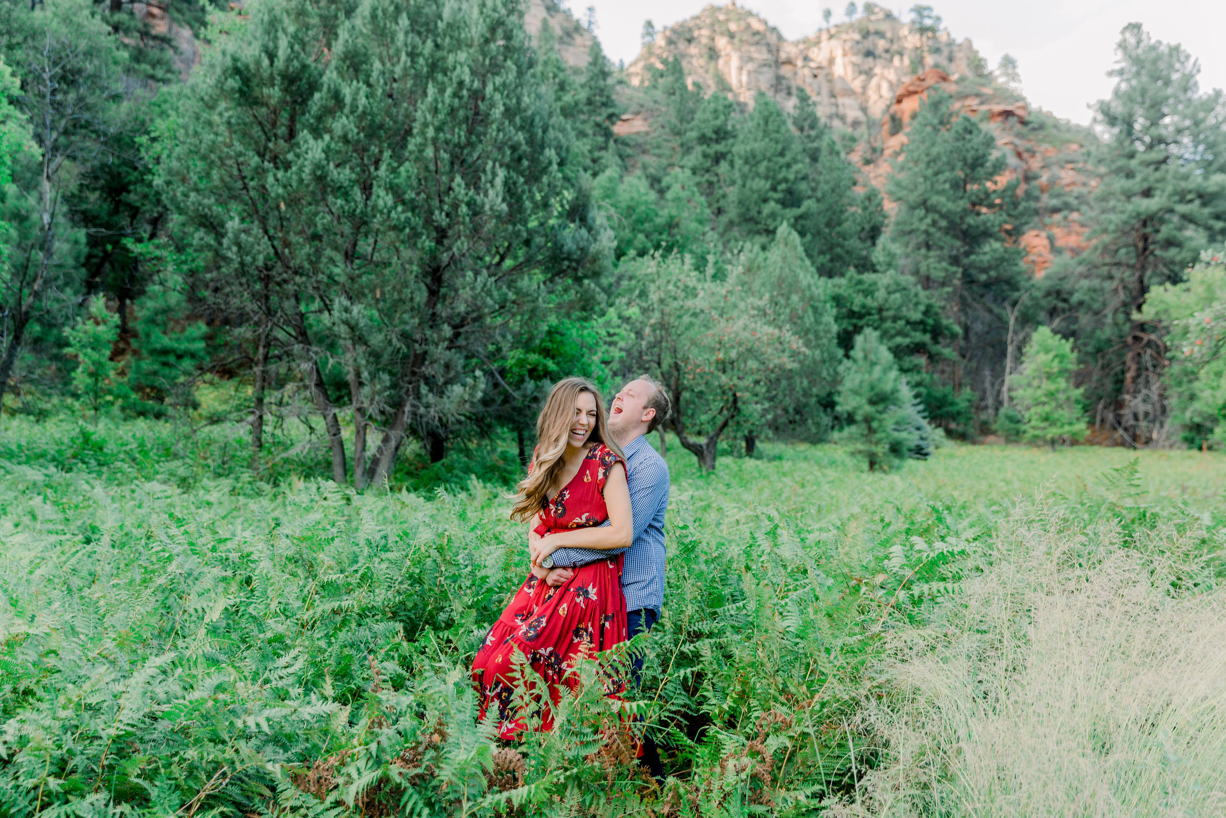 Karlie Colleen Photography - Sarah & Bradley - Sedona Arizona Engagement -40