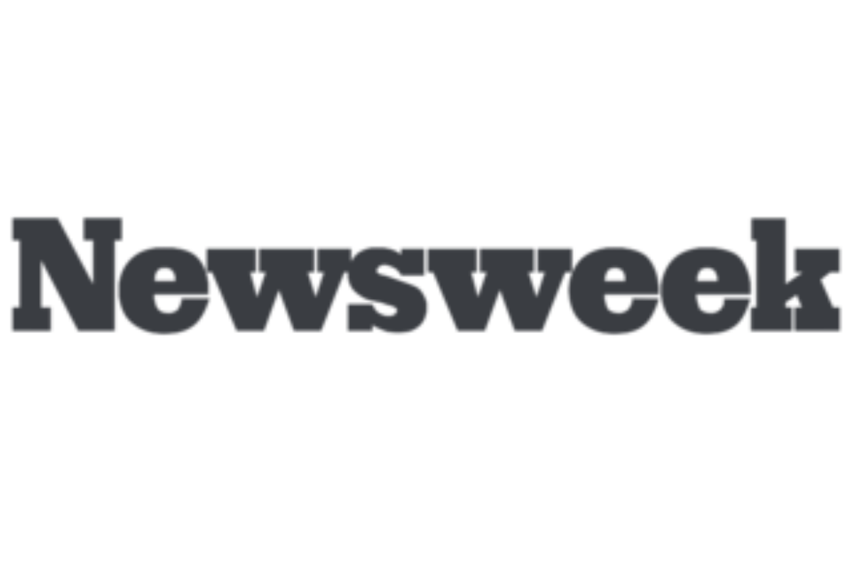 newsweek  logo with grey
