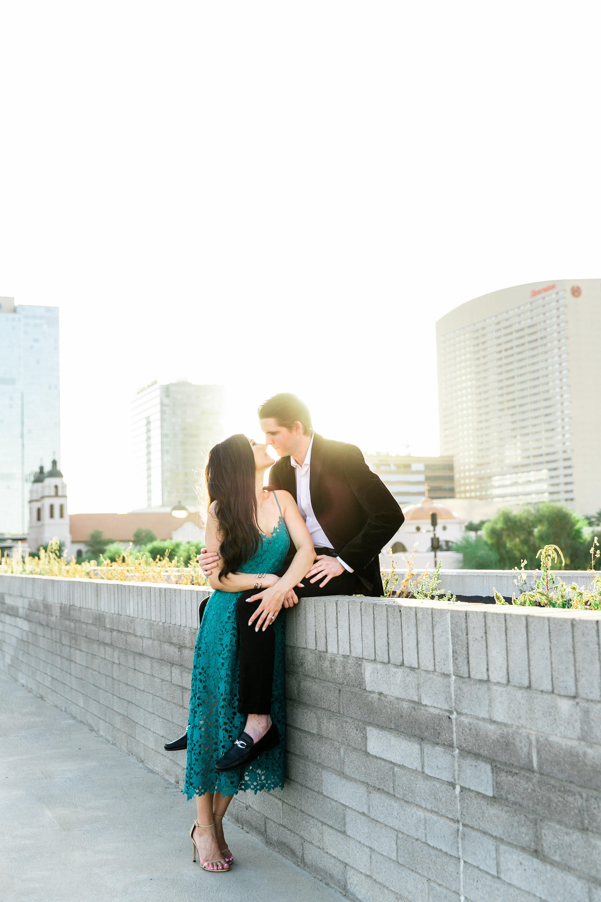 Karlie Colleen Photography - Arizona Engagement City Shoot - Kim & Tim-232