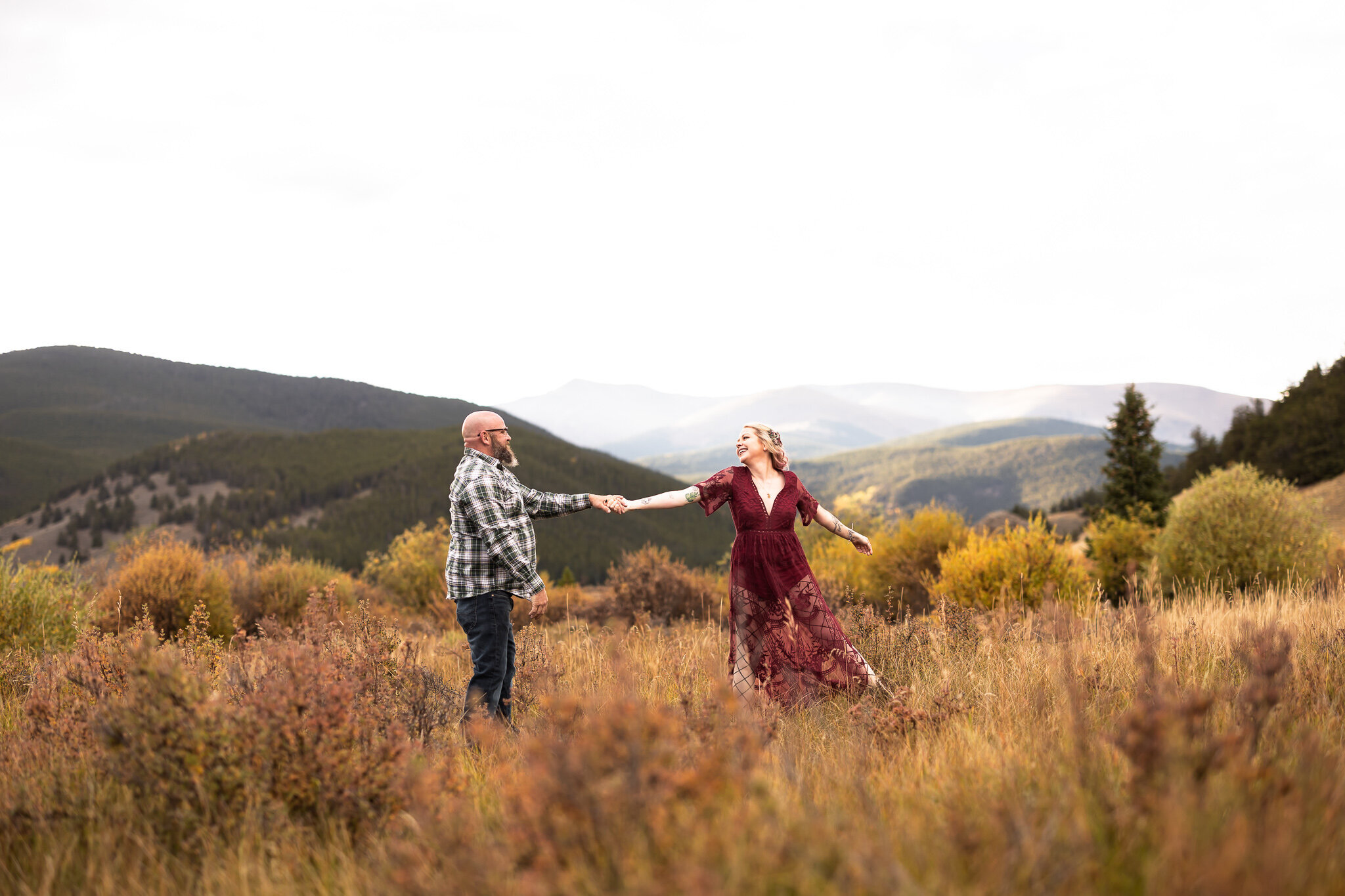 Adventure engagement sessions in Oklahoma