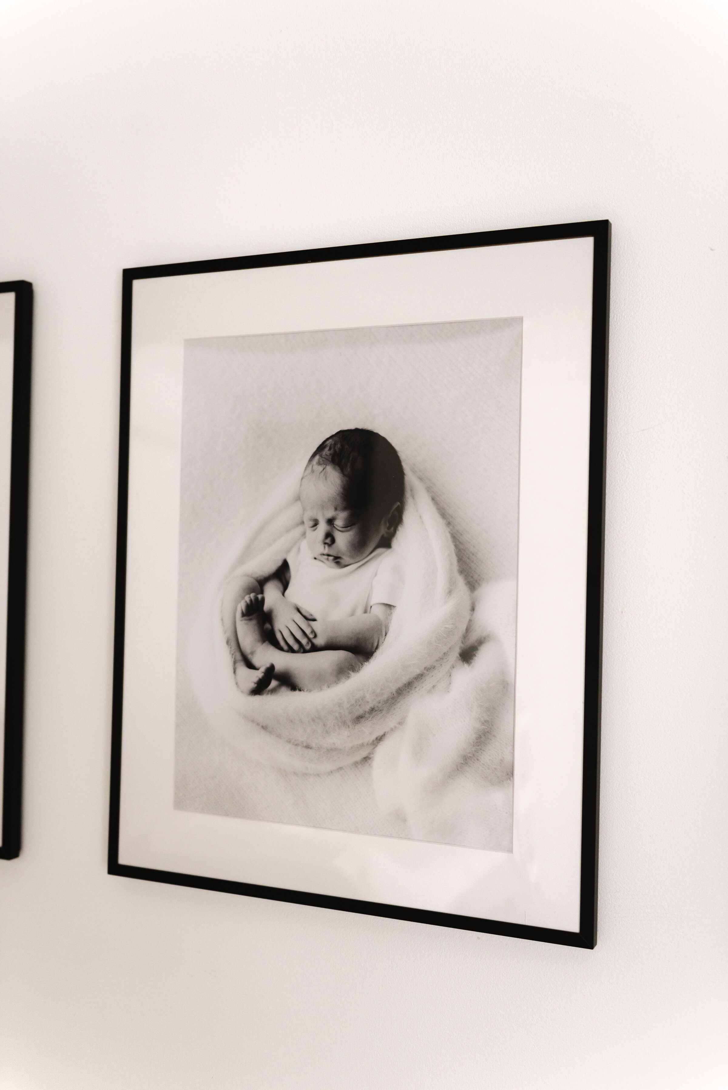 A professional print that Paige Anderson Photography provides in Billingshurst newborn photography studio