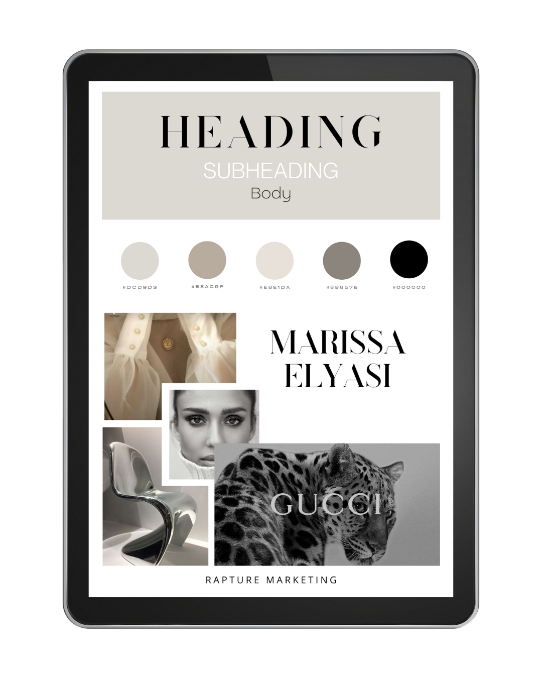 iPad Branding Carousel