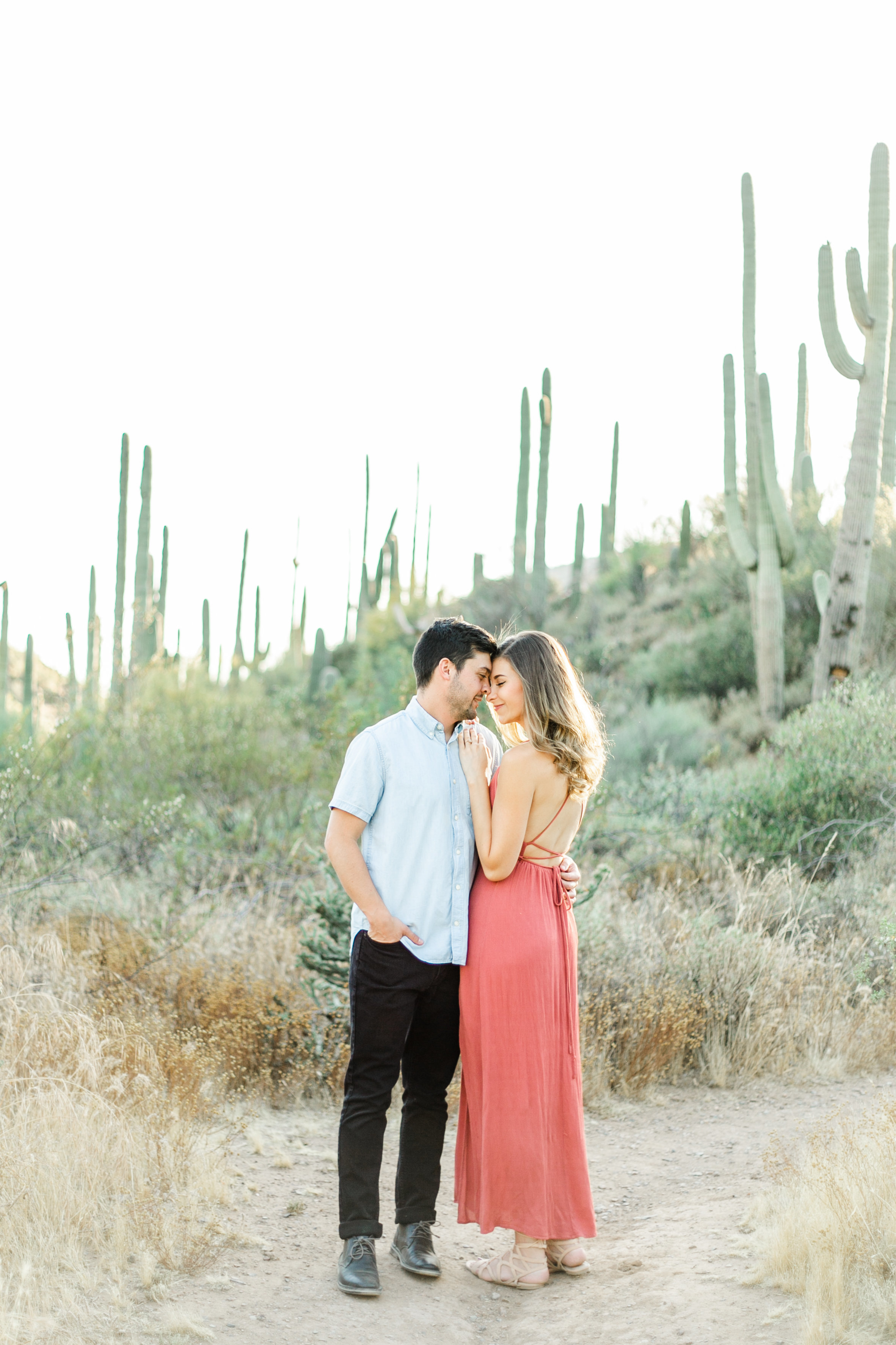 Karlie Colleen Photography - Arizona Desert Engagement - Brynne & Josh -89