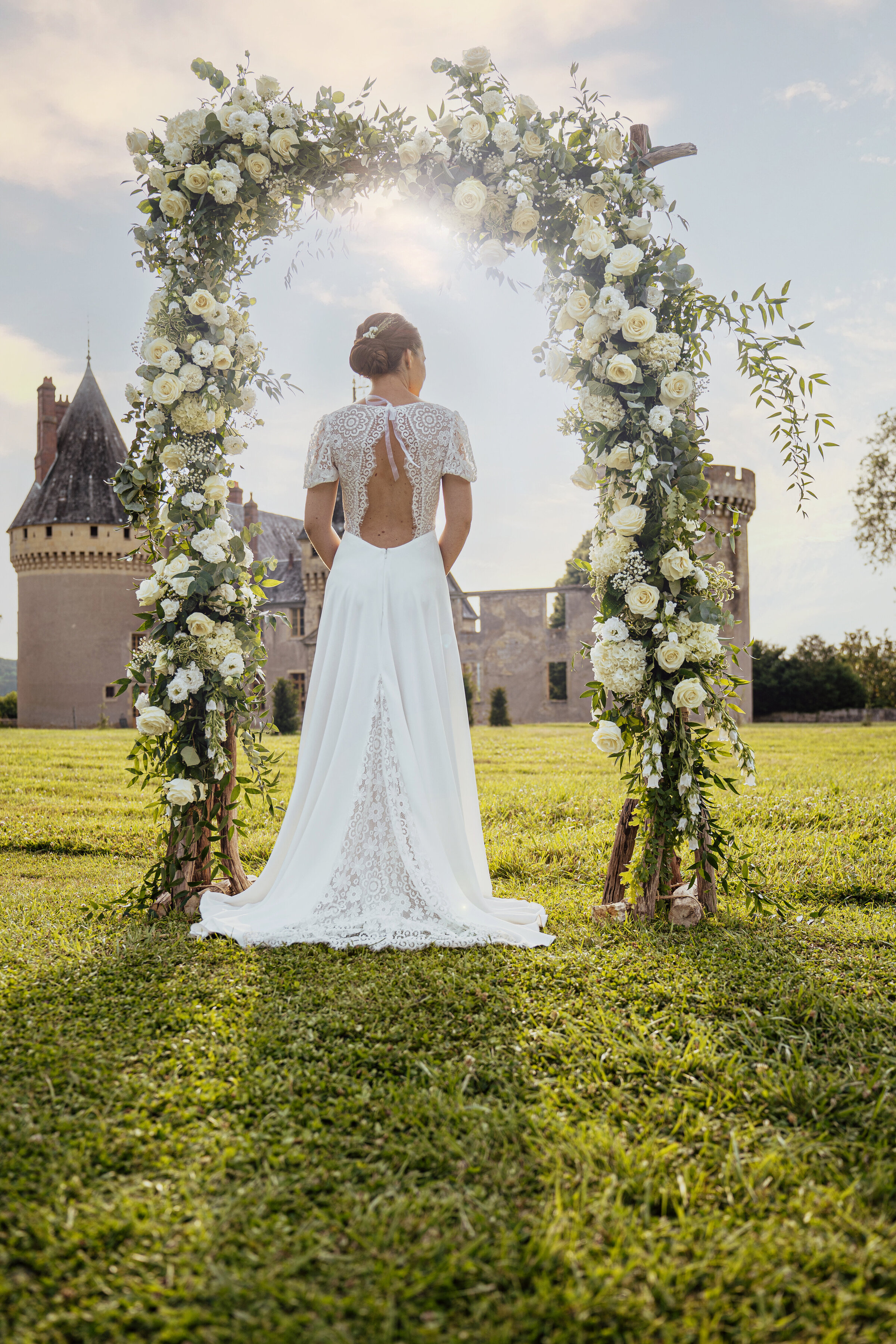 photographe gien mariage couple famille robe mariee