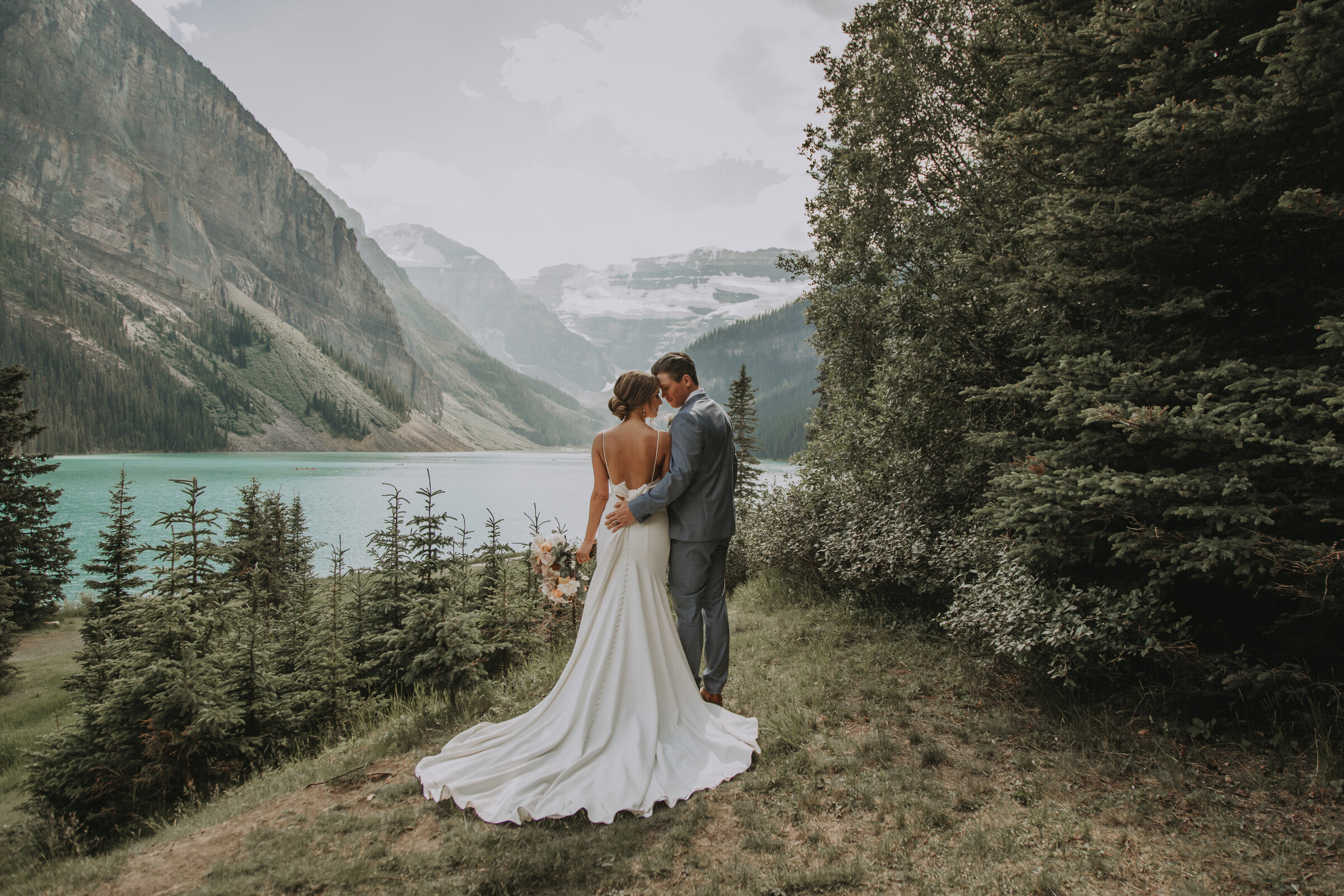 Elope in Lake Louise Banff National Park with Rocky Mountain Elopements-3