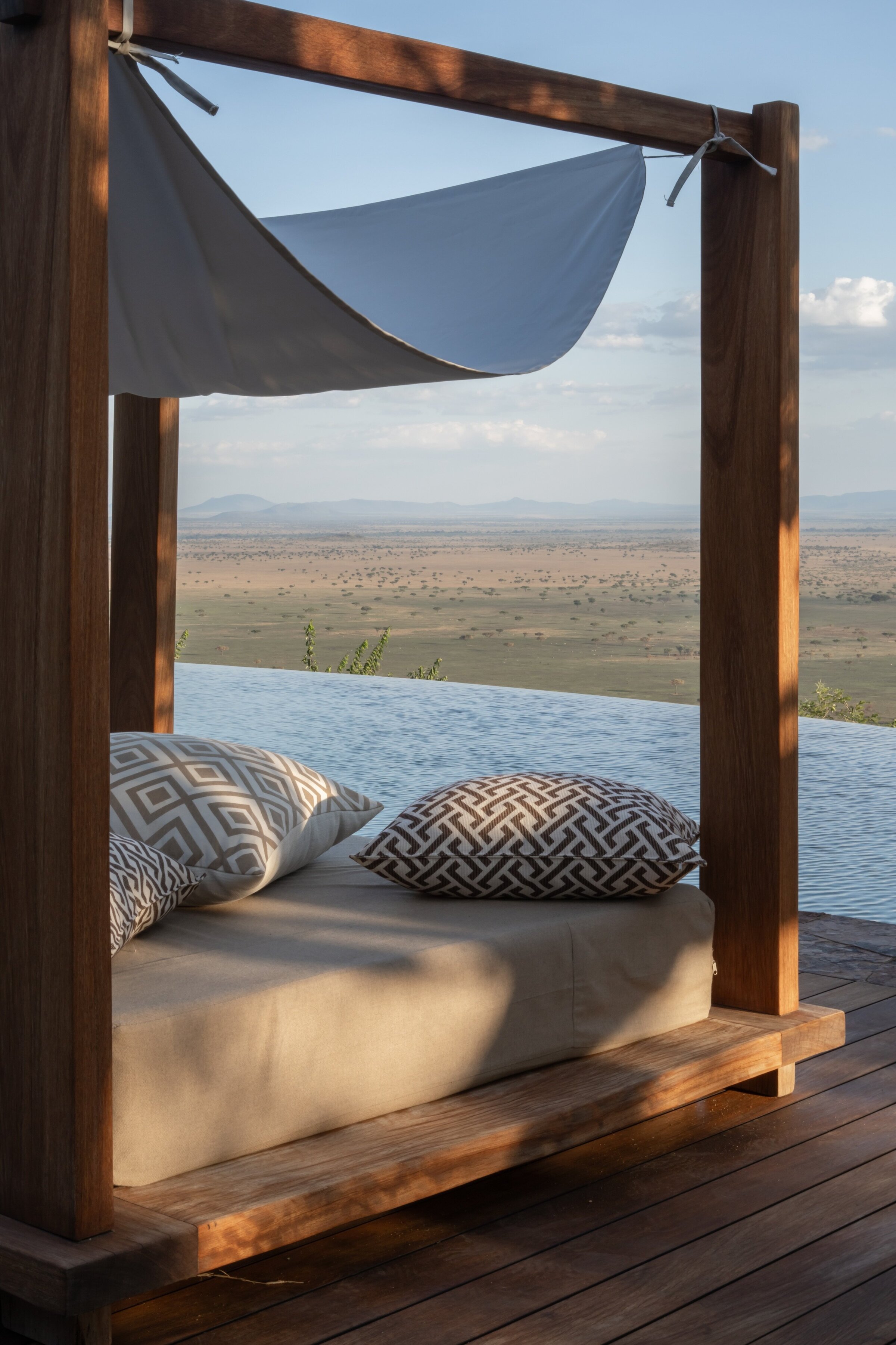 Singita Kilima_Pool and Day Bed