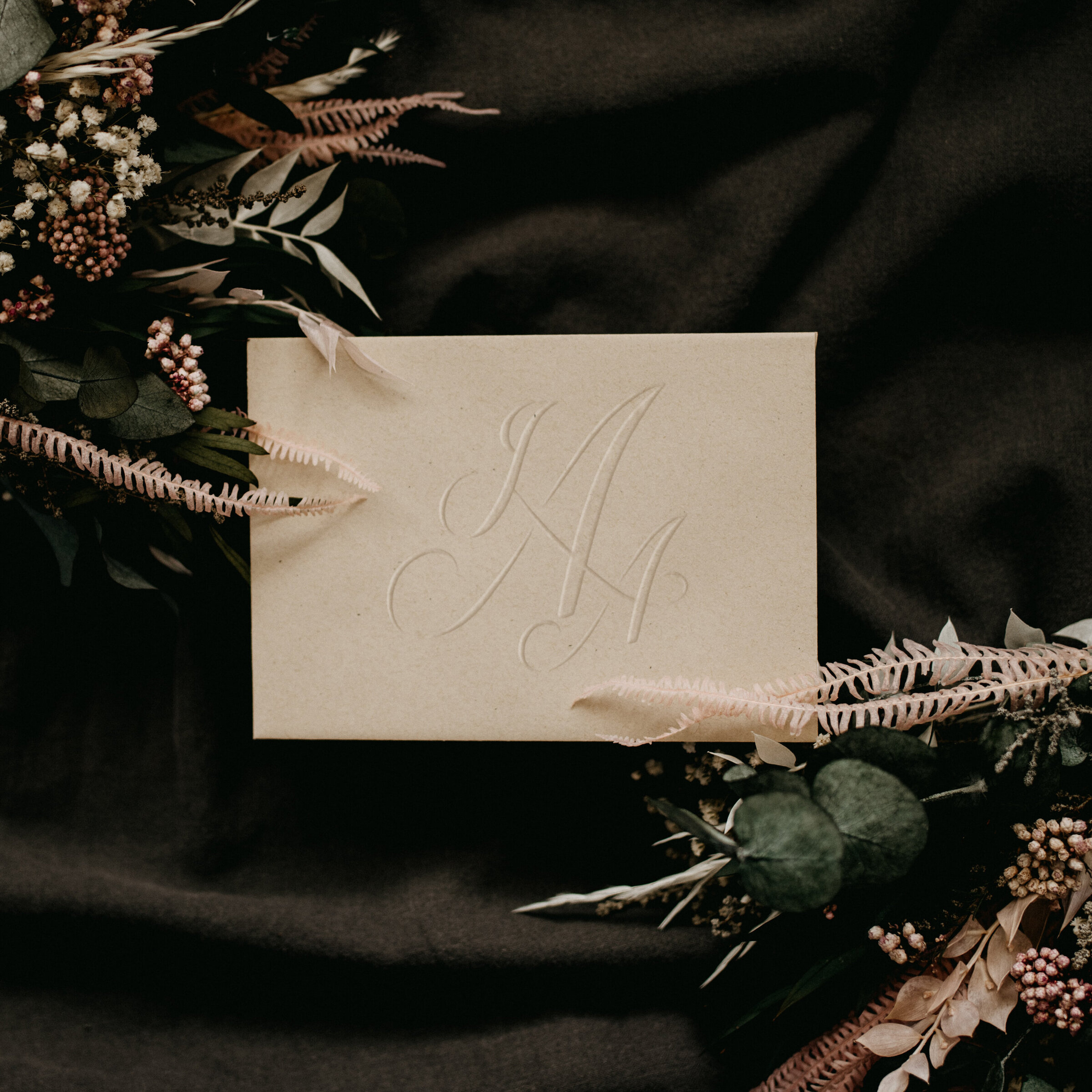 Embossed Card Mockup