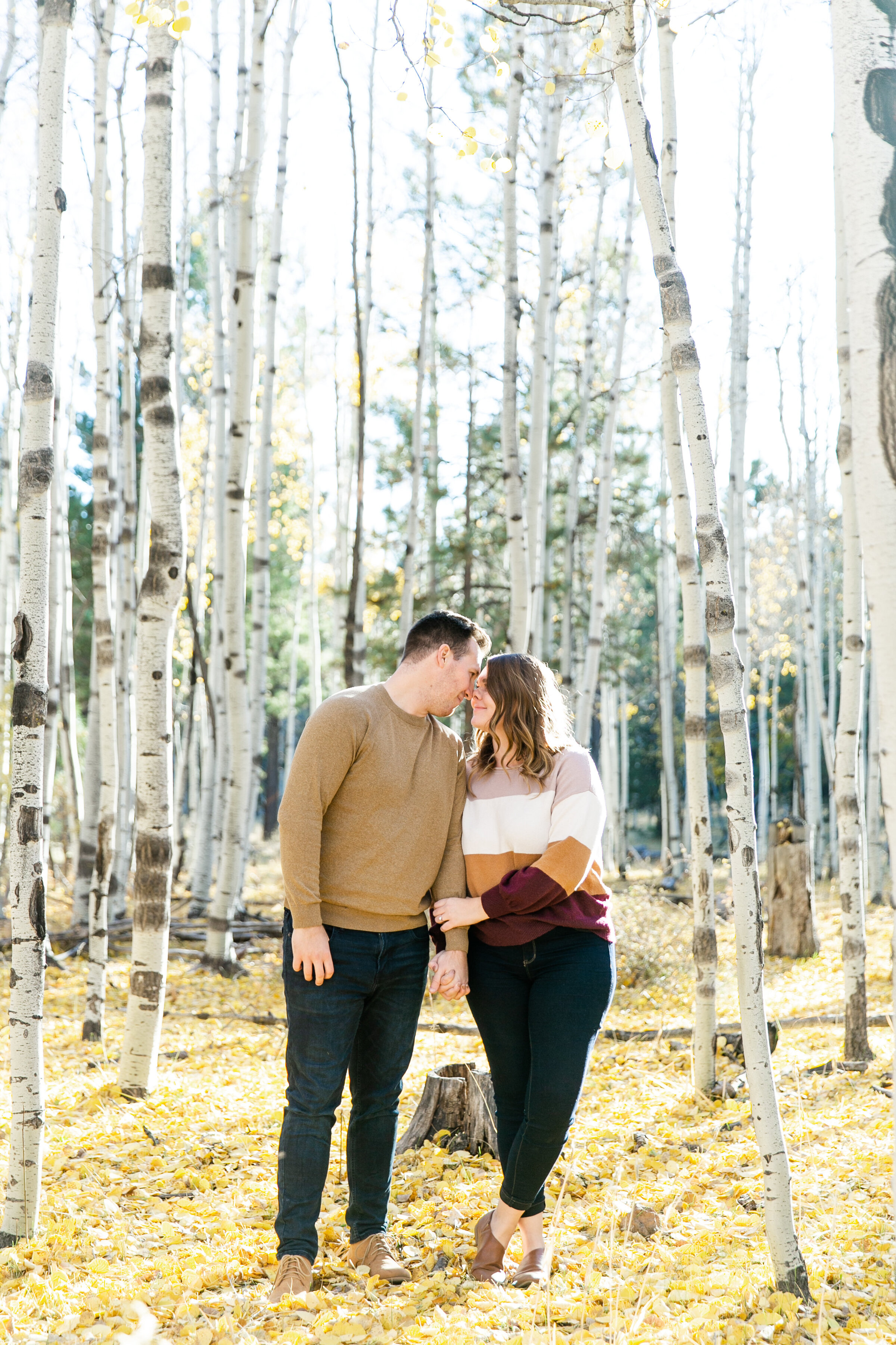 Karlie Colleen Photography - Flagstaff Arizona Engagement Photographer - Britt & Josh -60