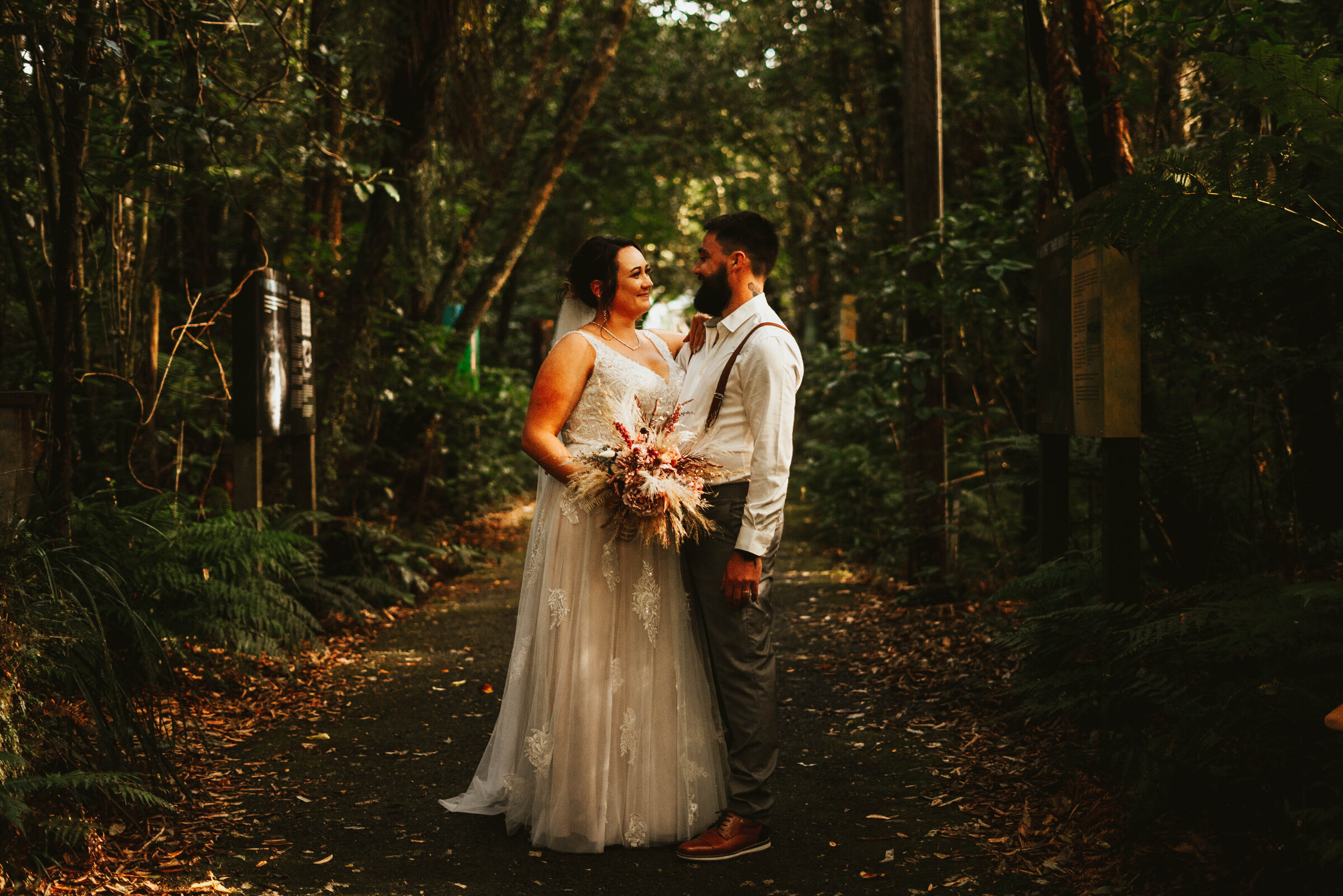 Dunedin Wedding Trees