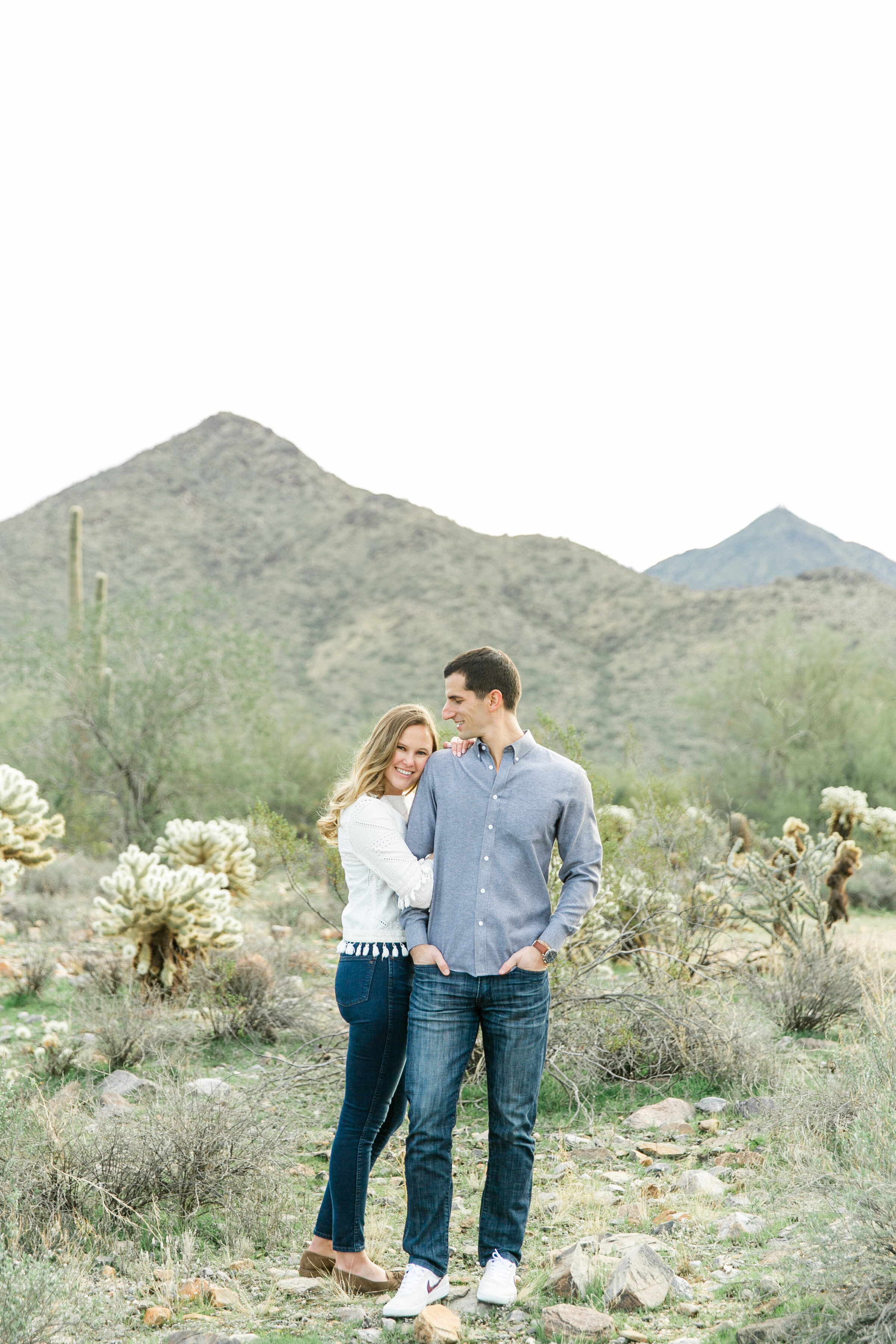 Karlie Colleen Photography - Katherine & Mike Arizona Engagement session- Andaz Wedding-79