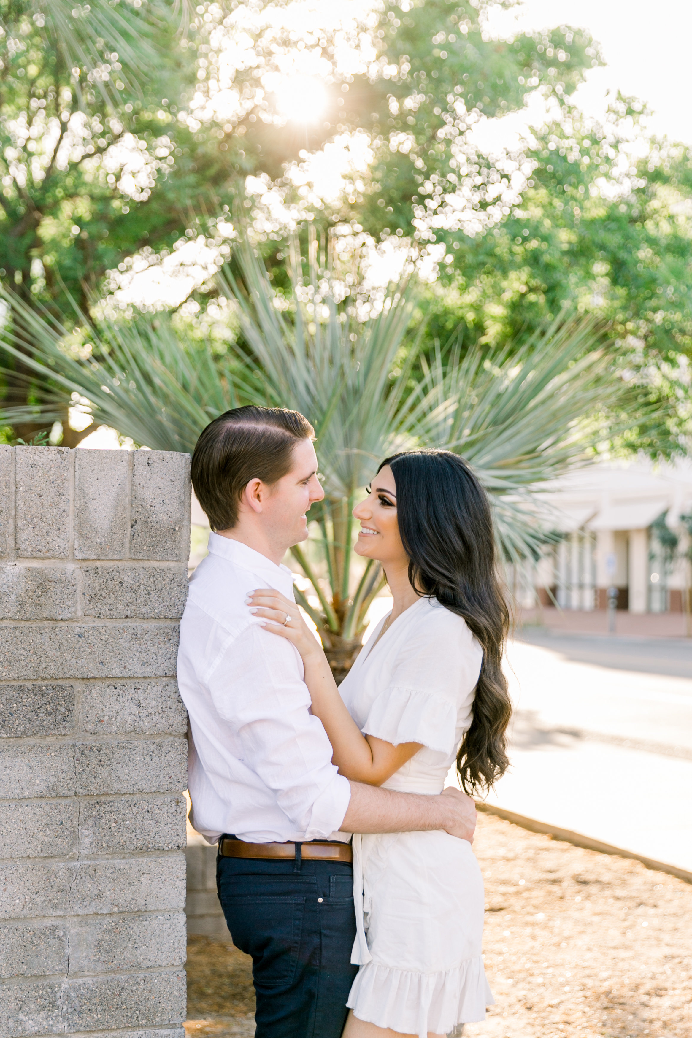 Karlie Colleen Photography - Arizona Engagement City Shoot - Kim & Tim-71