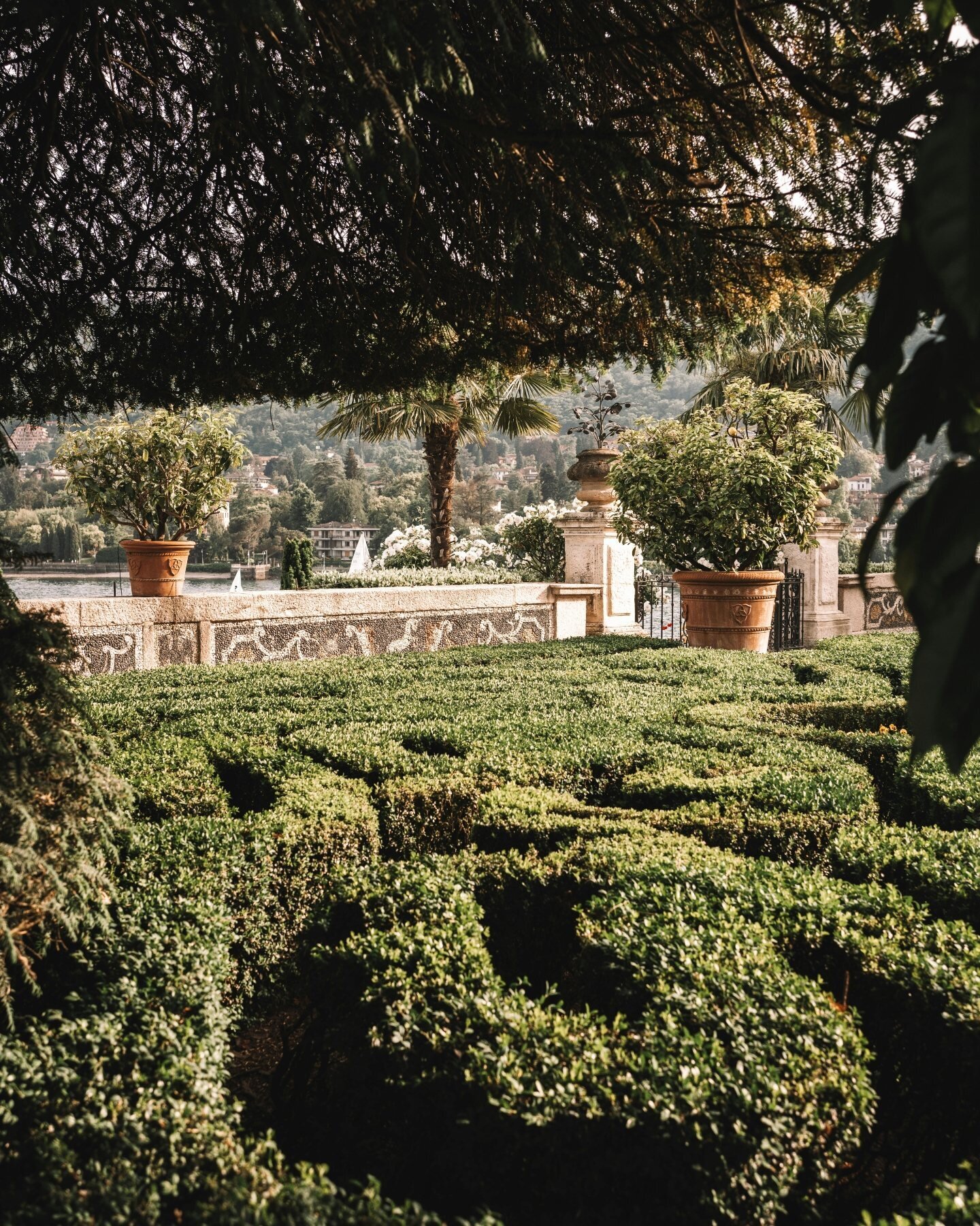 gardens in villa