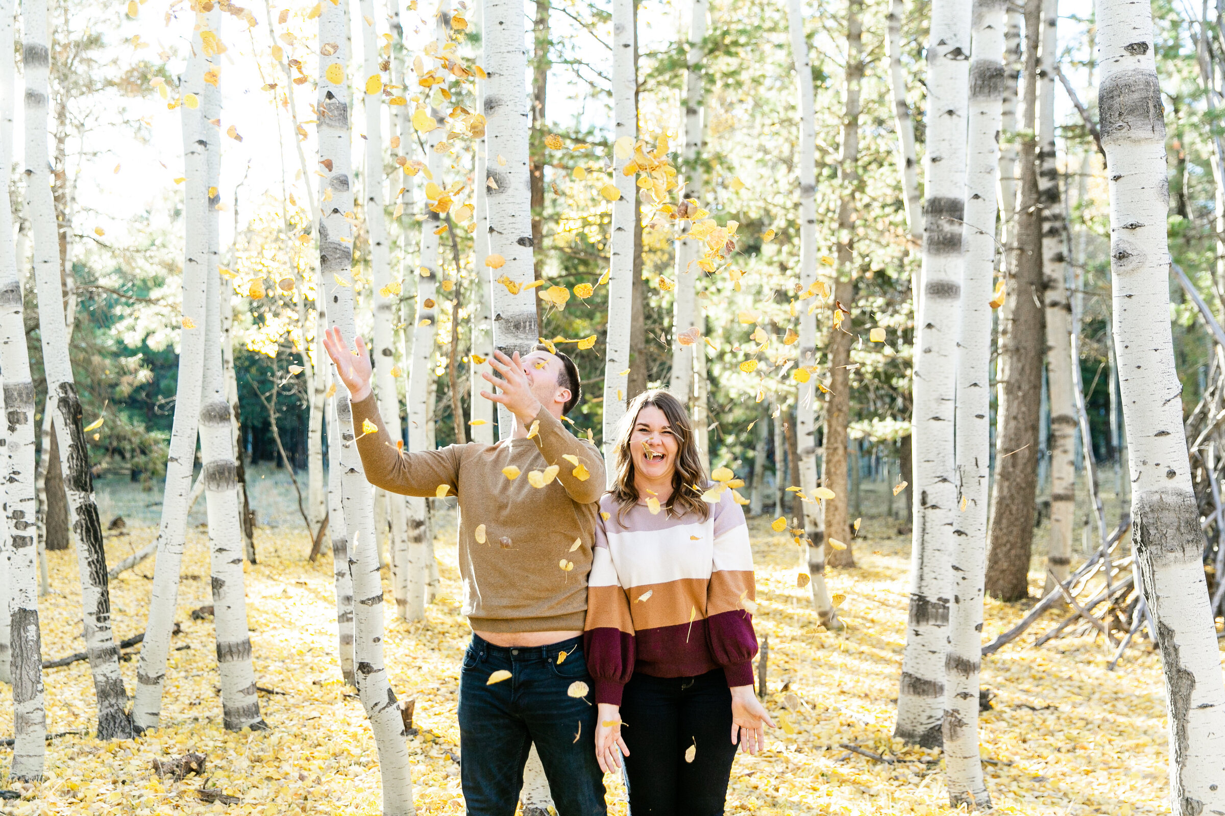 Karlie Colleen Photography - Flagstaff Arizona Engagement Photographer - Britt & Josh -108