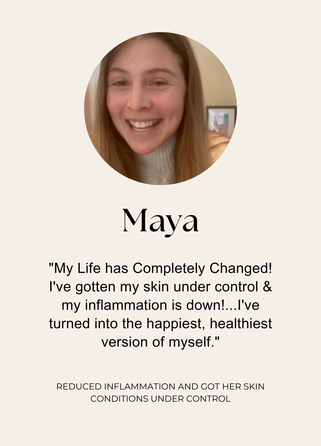 Maya Testimonial