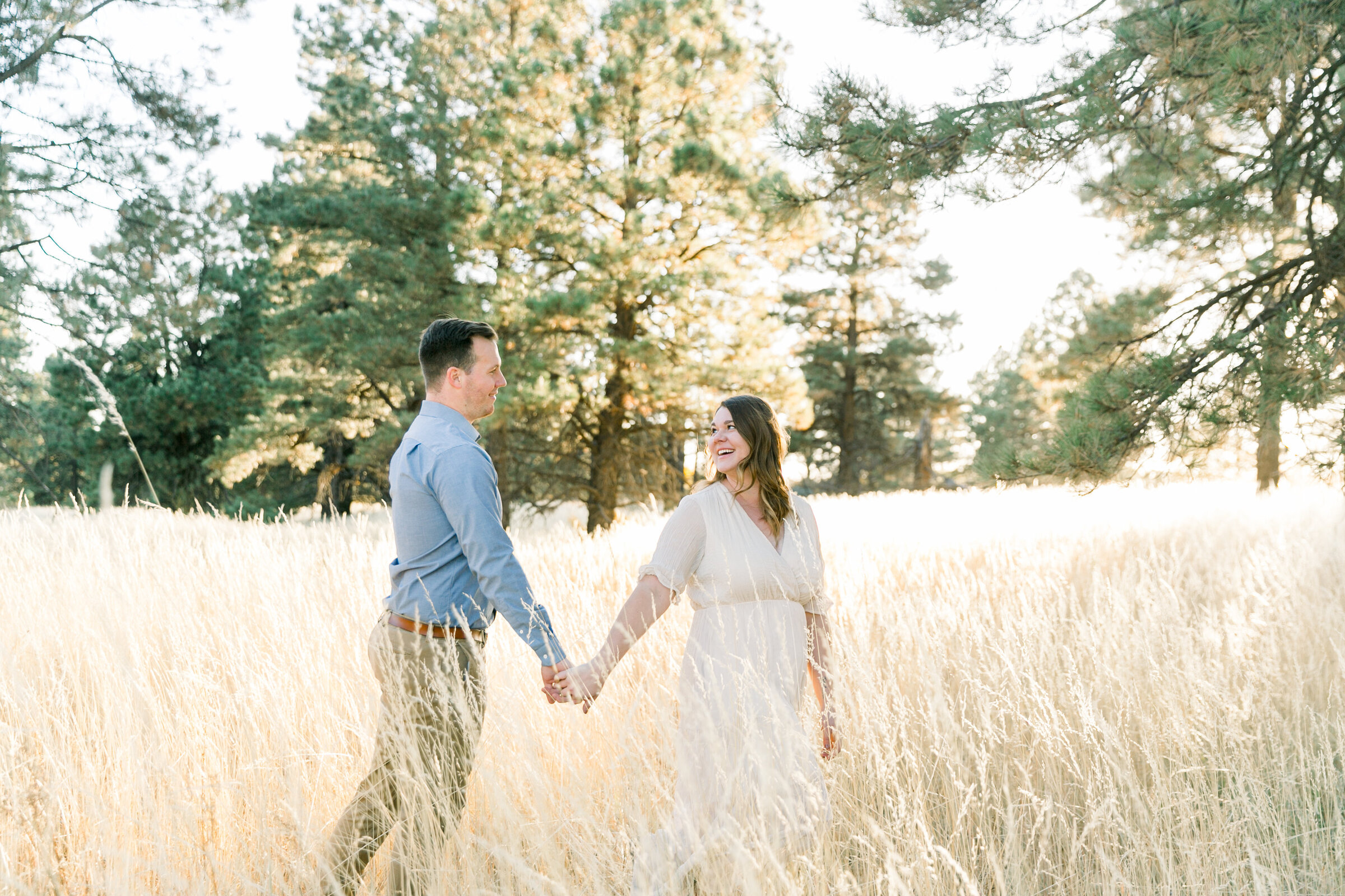 Karlie Colleen Photography - Flagstaff Arizona Engagement Photographer - Britt & Josh -123
