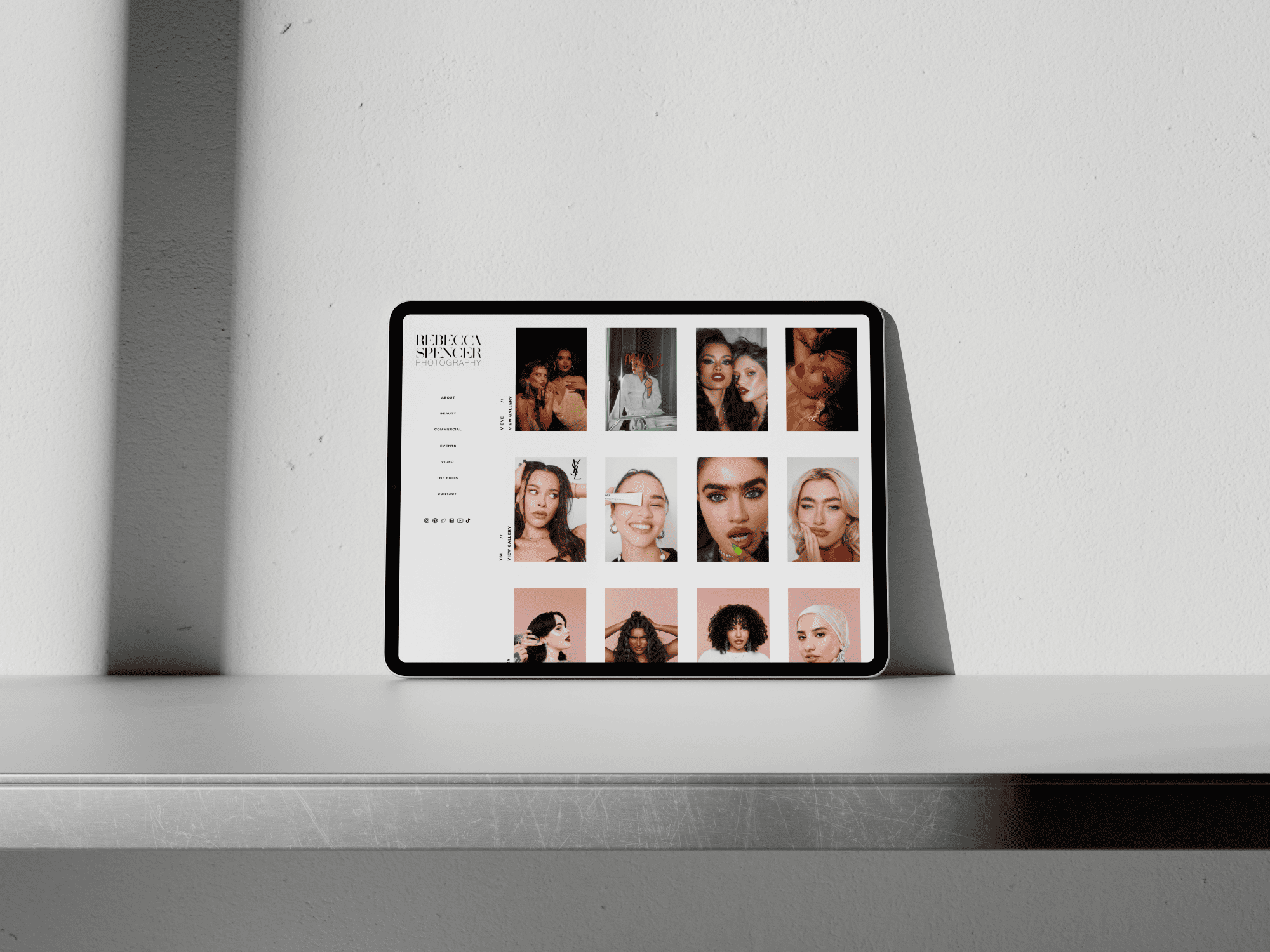 Rebecca Spencer Beauty Page