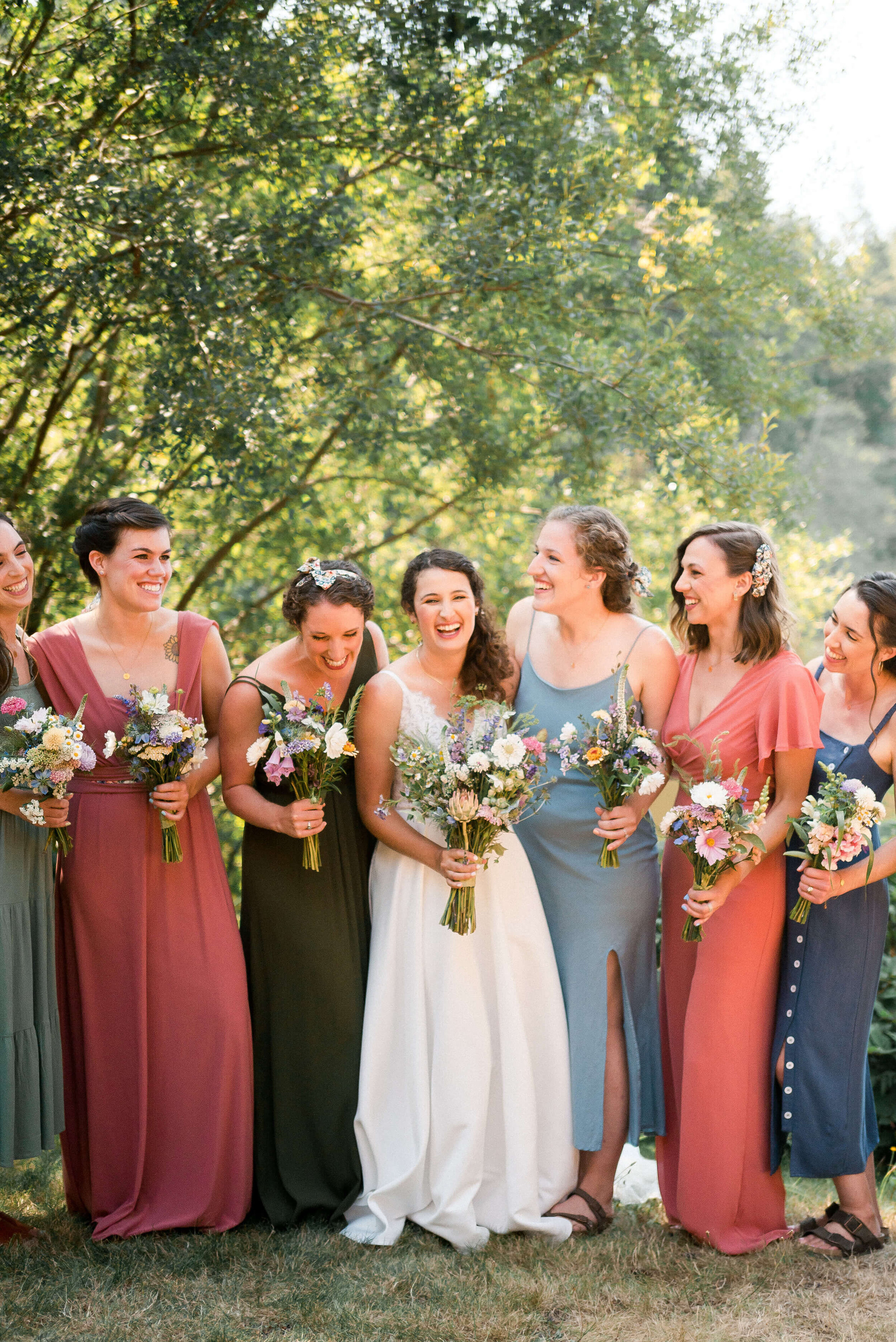 Seattle bridal party