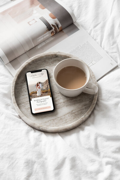 fallback shared on Invalid Date | wedding photographer website on iphone
