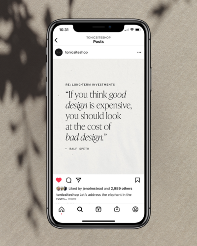mockup cost of bad design