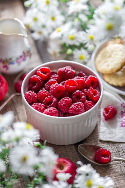 rasberries