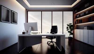 modern-office-with-white-walls
