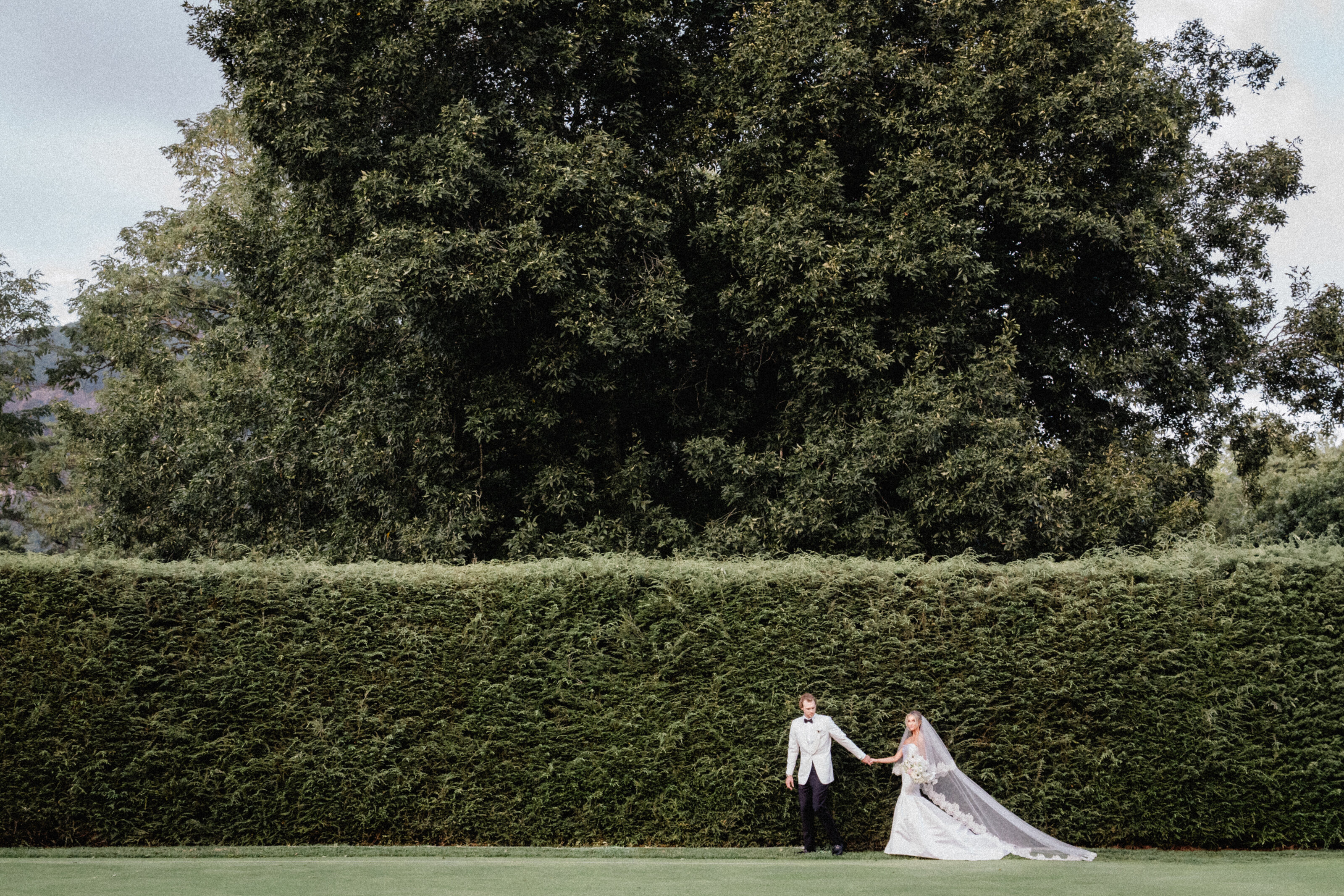 Bride and Groom at Chattooga Club Cashiers NC by Wedding Photographer Nick Francis-72