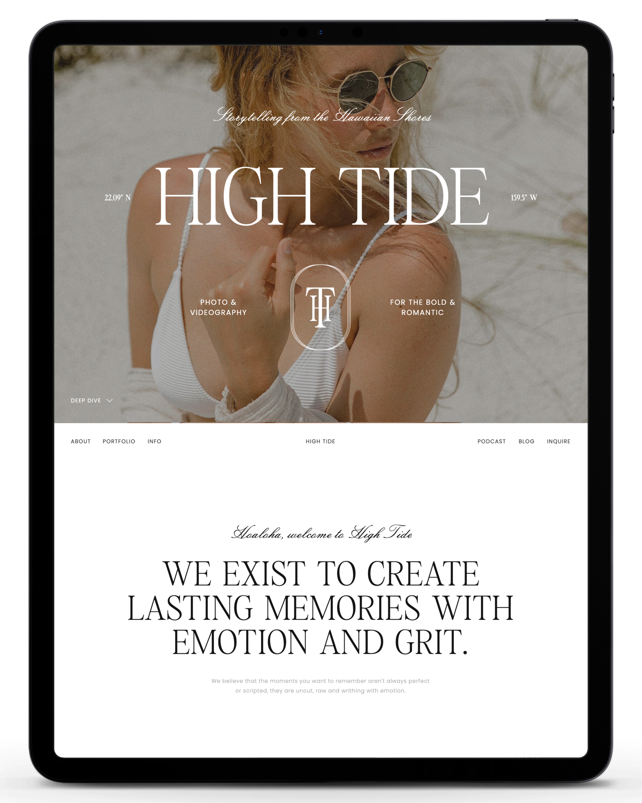 Salty Studio _ High Tide Template