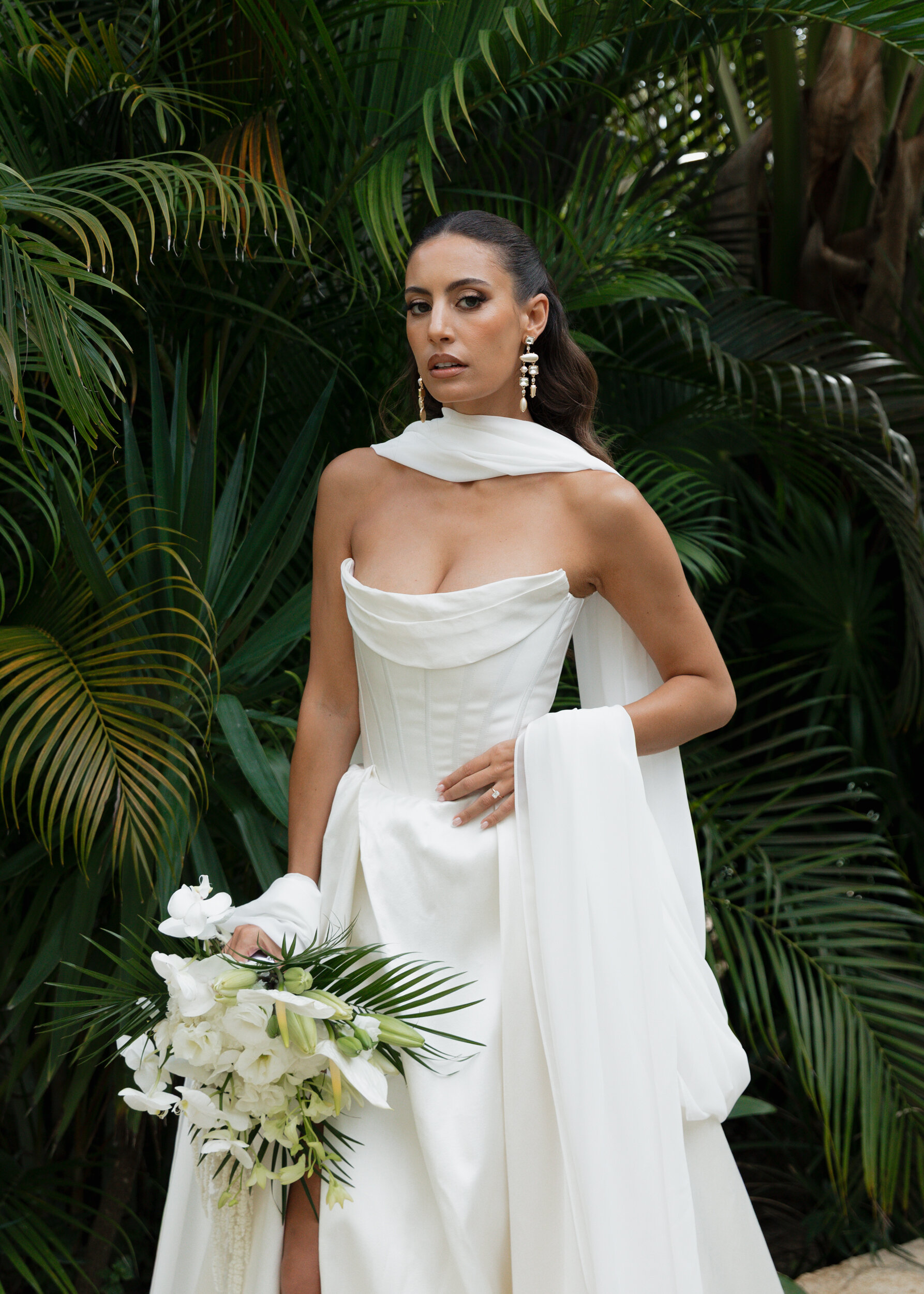 29 Casey & Nick Playa del Carmen Secrets Moxche Wedding by south of indigo photography