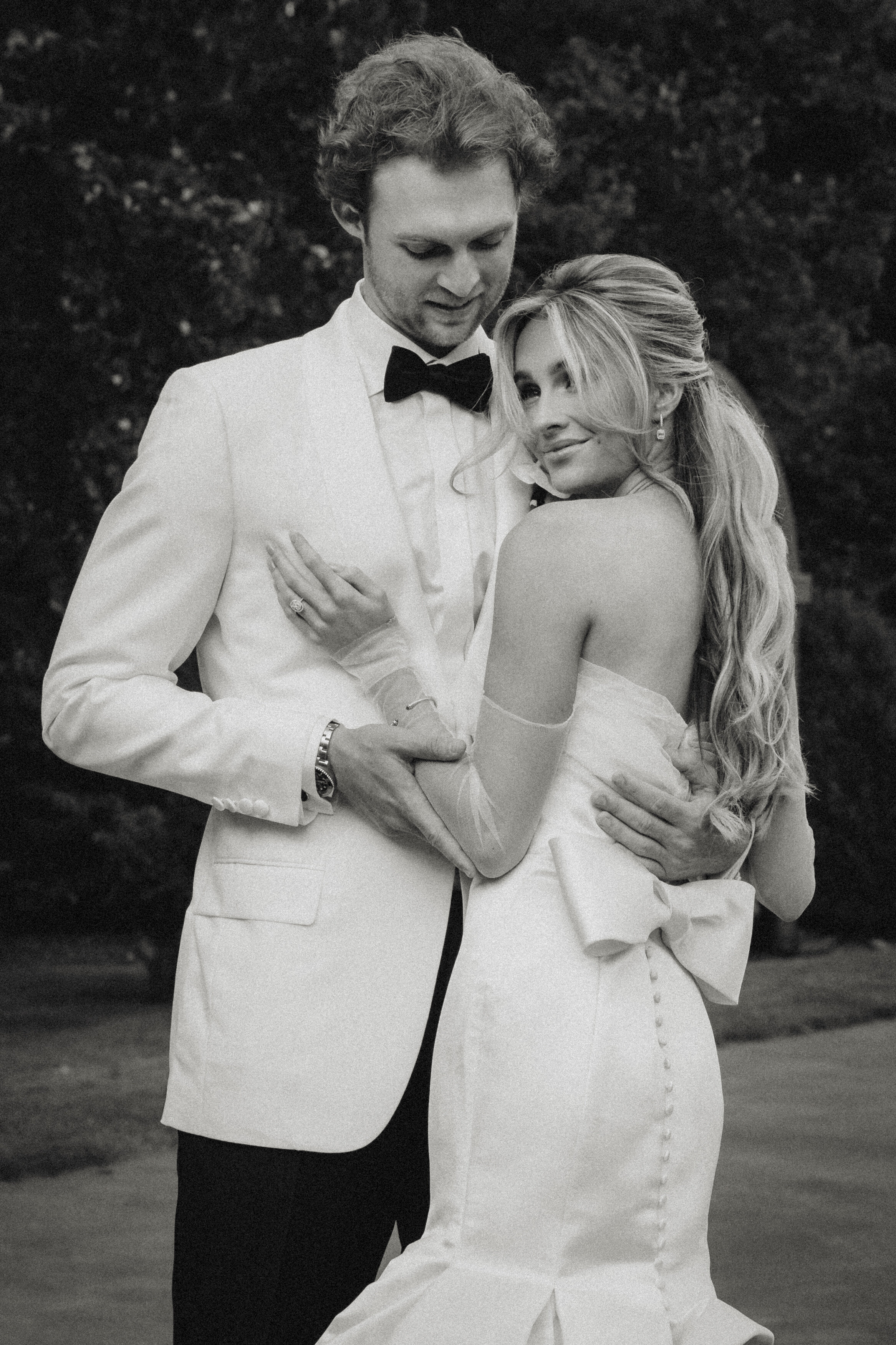 Bride and Groom at Chattooga Club Cashiers NC by Wedding Photographer Nick Francis-31