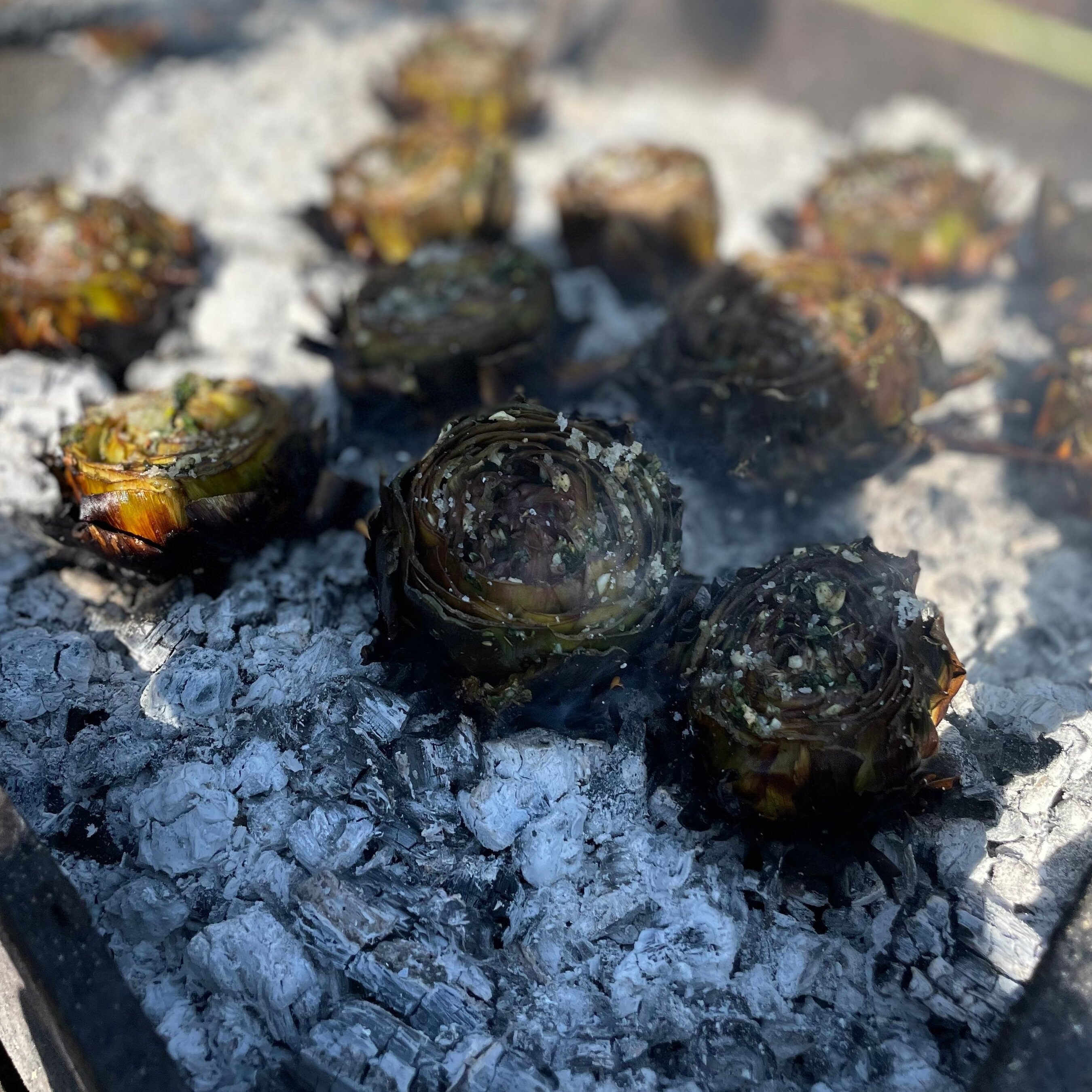 charcoal-roasted-artichokes