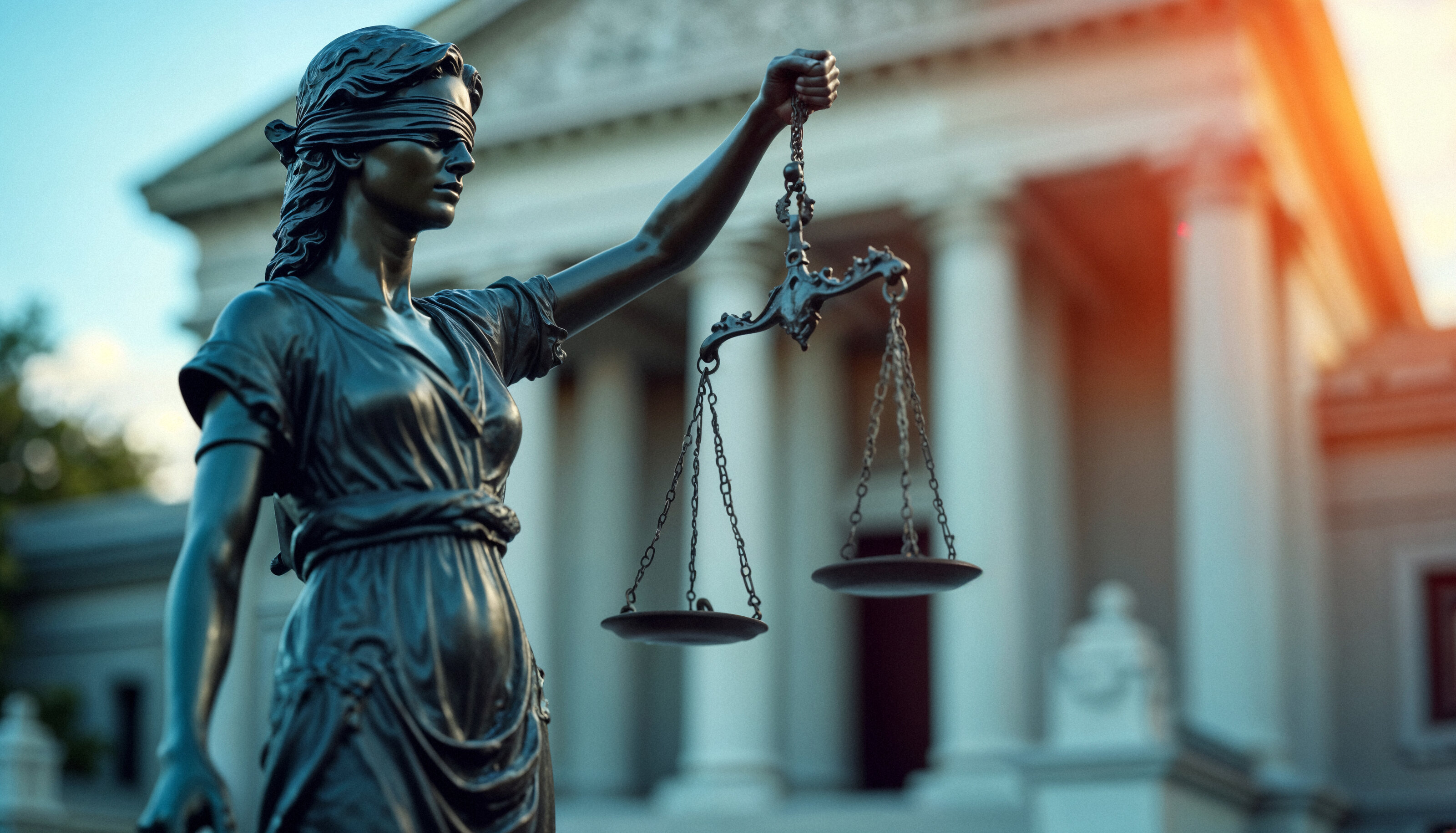 primer-plano-de-la-estatua-de-la-ley