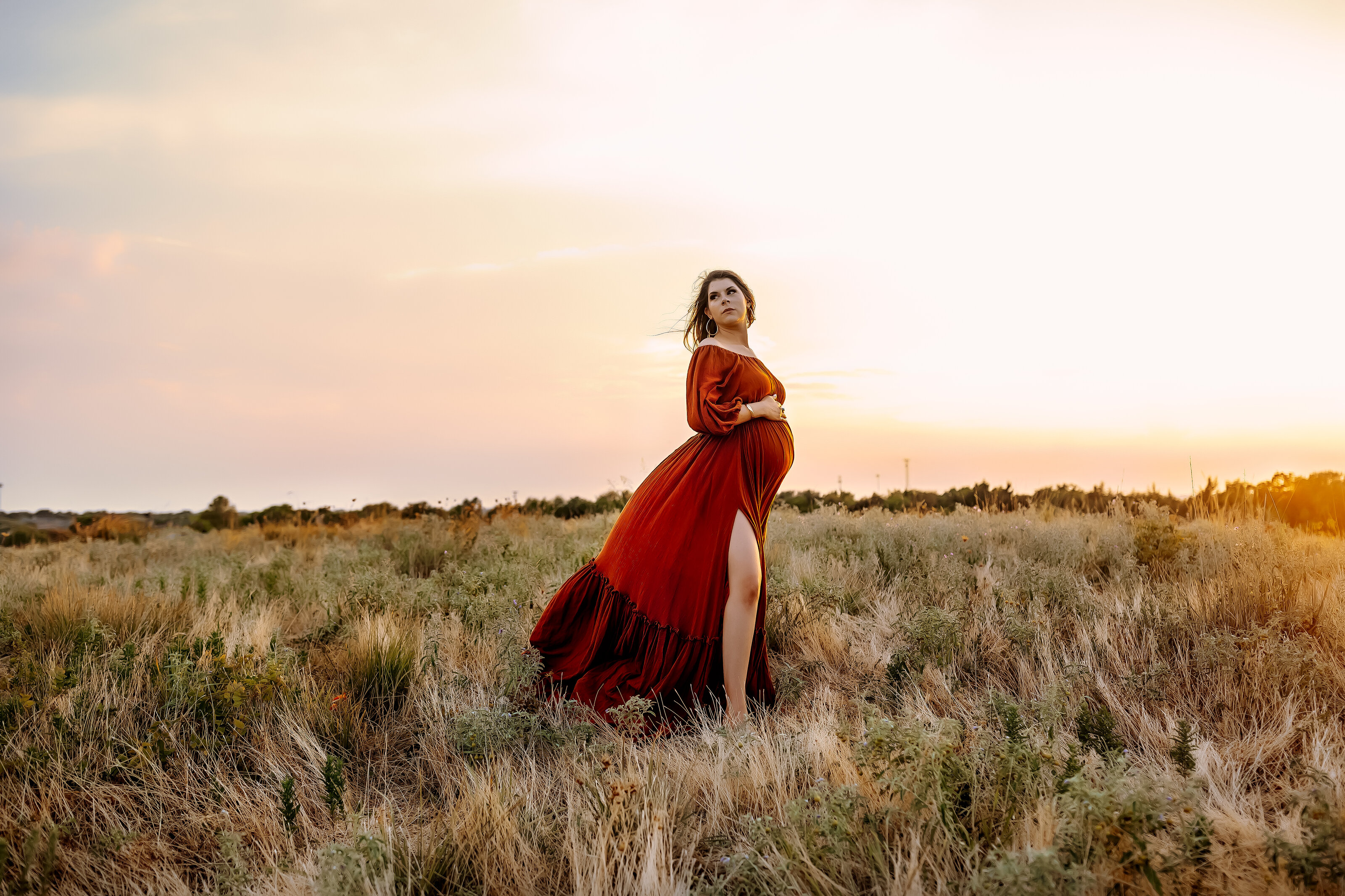 Maternity Session in Plano, Texas | Burleson, Texas Maternity and Newborn Photographer