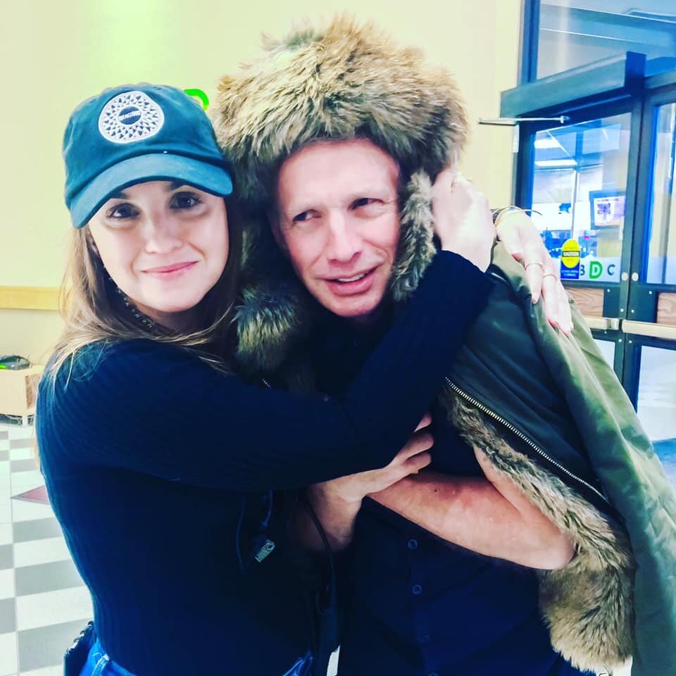 Keeping Glenn warm