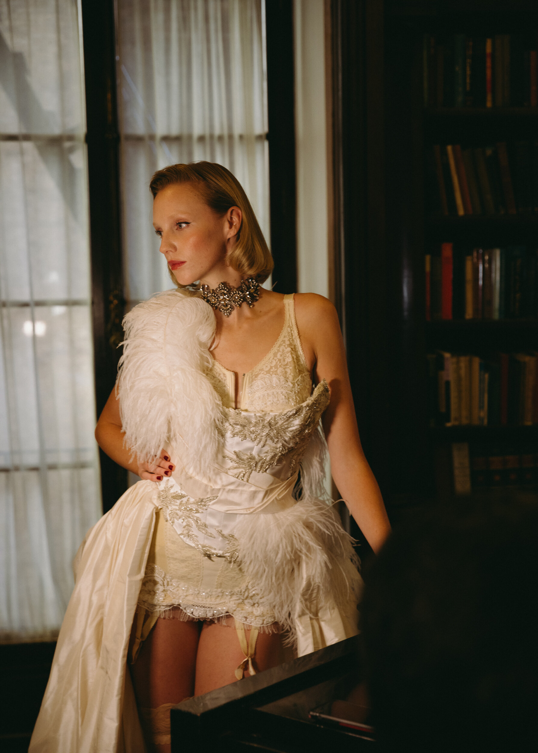 19 Kim Kassas NYBFW Fall 2025 bridal couture by @southofindigo South of Indigo NYC Wedding Photographer