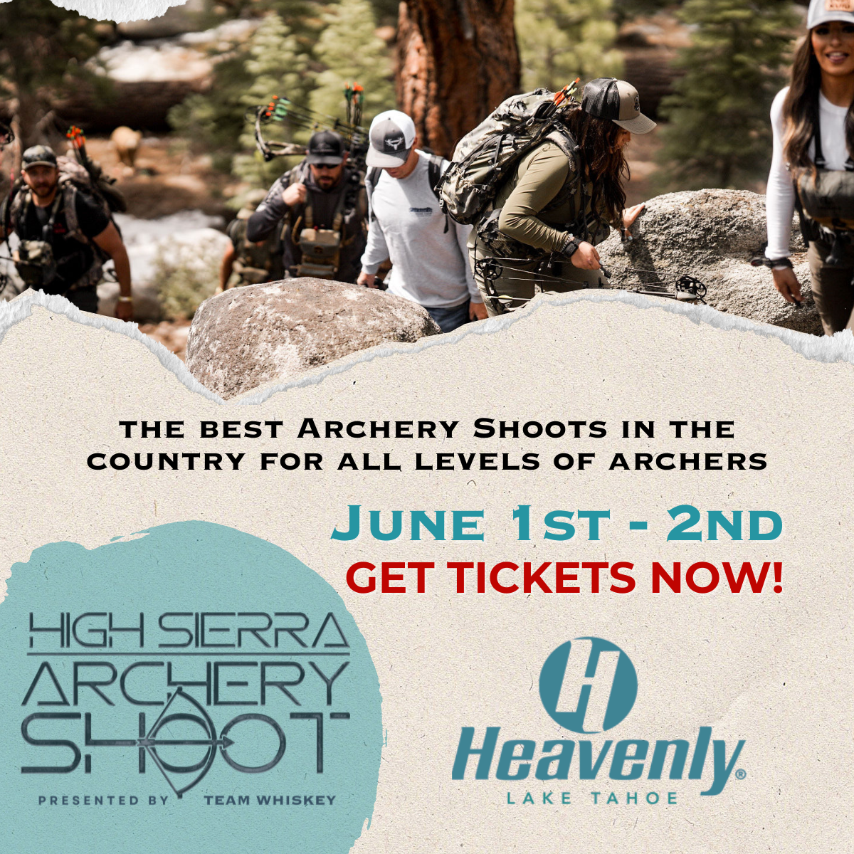 High Sierra Archery Shoot social post