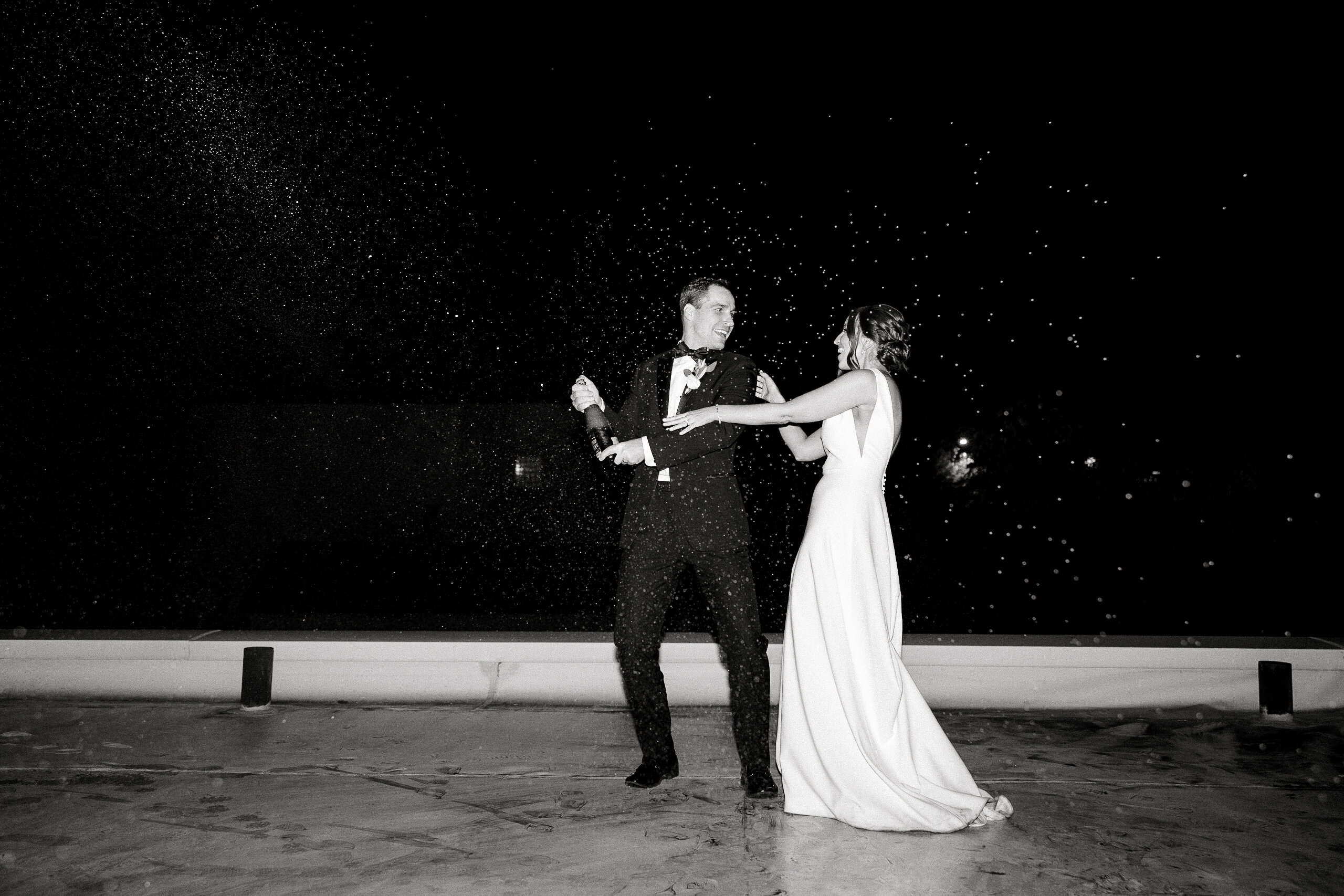 Nighttime Champagne