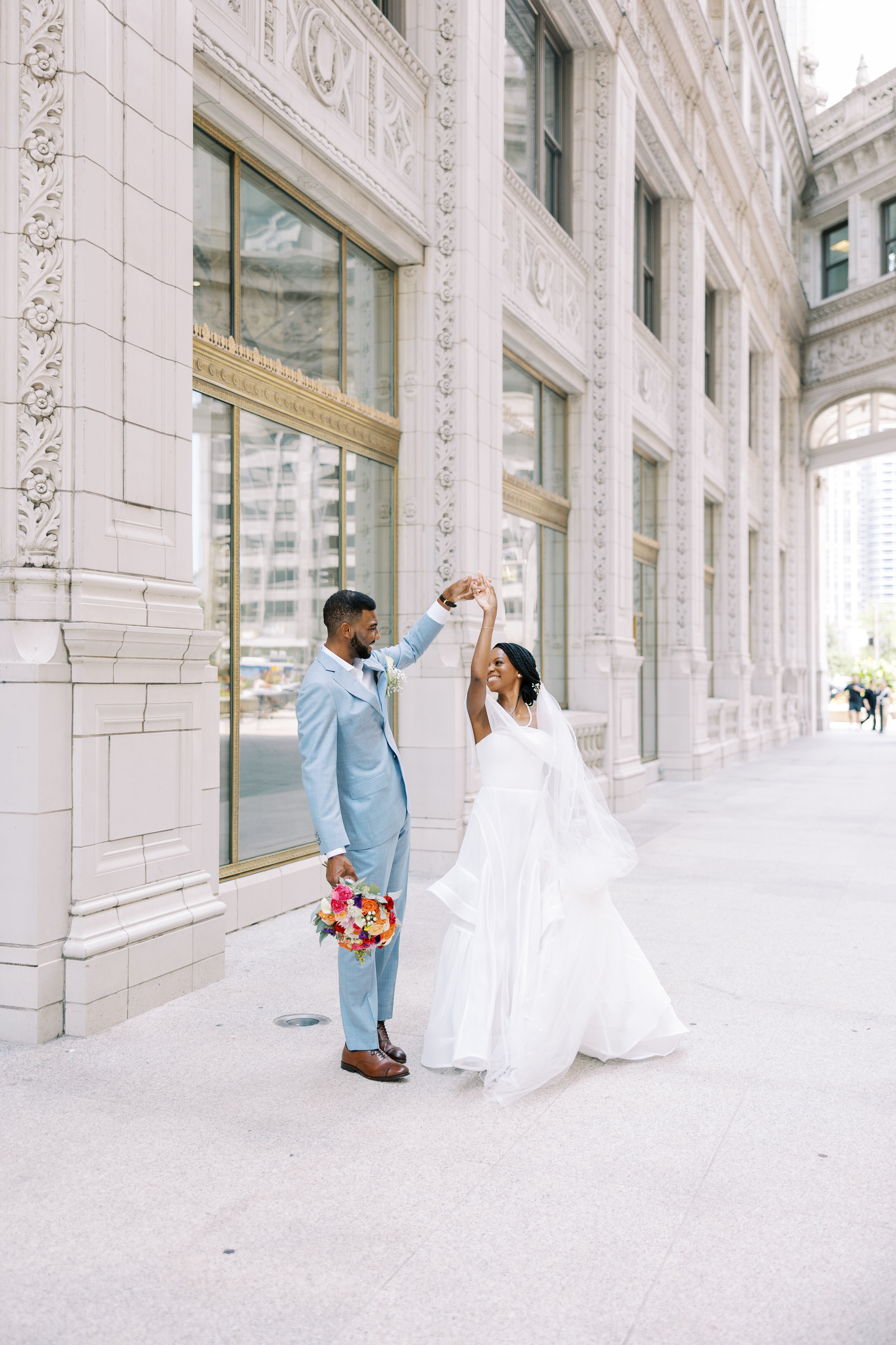 WrigleyBuildingWedding