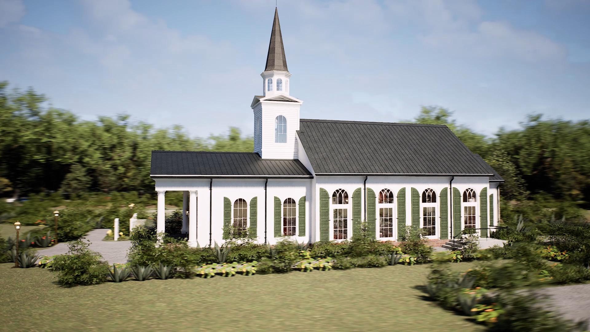 rendering side view