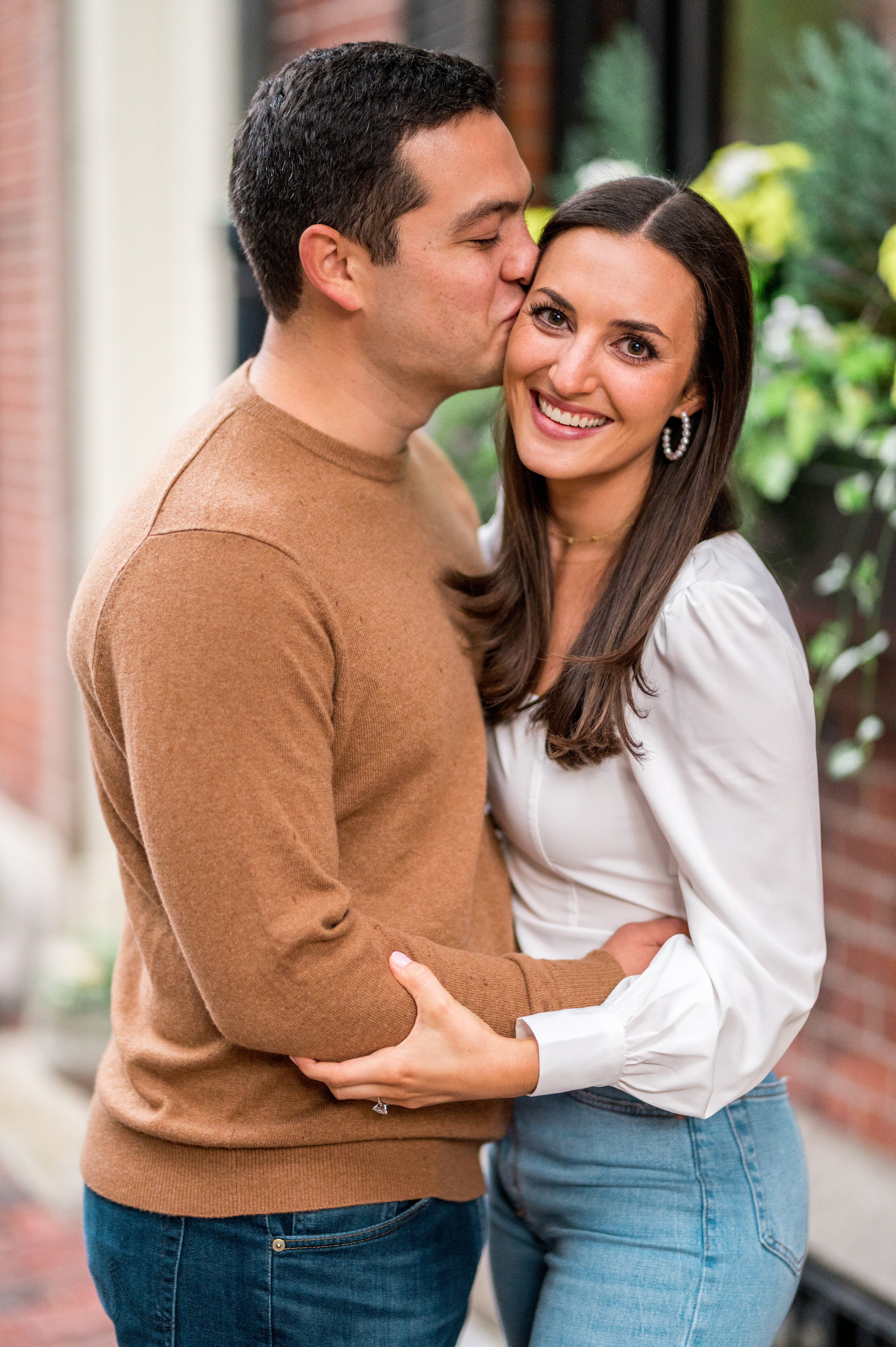 Beacon Hill Boston Engagement